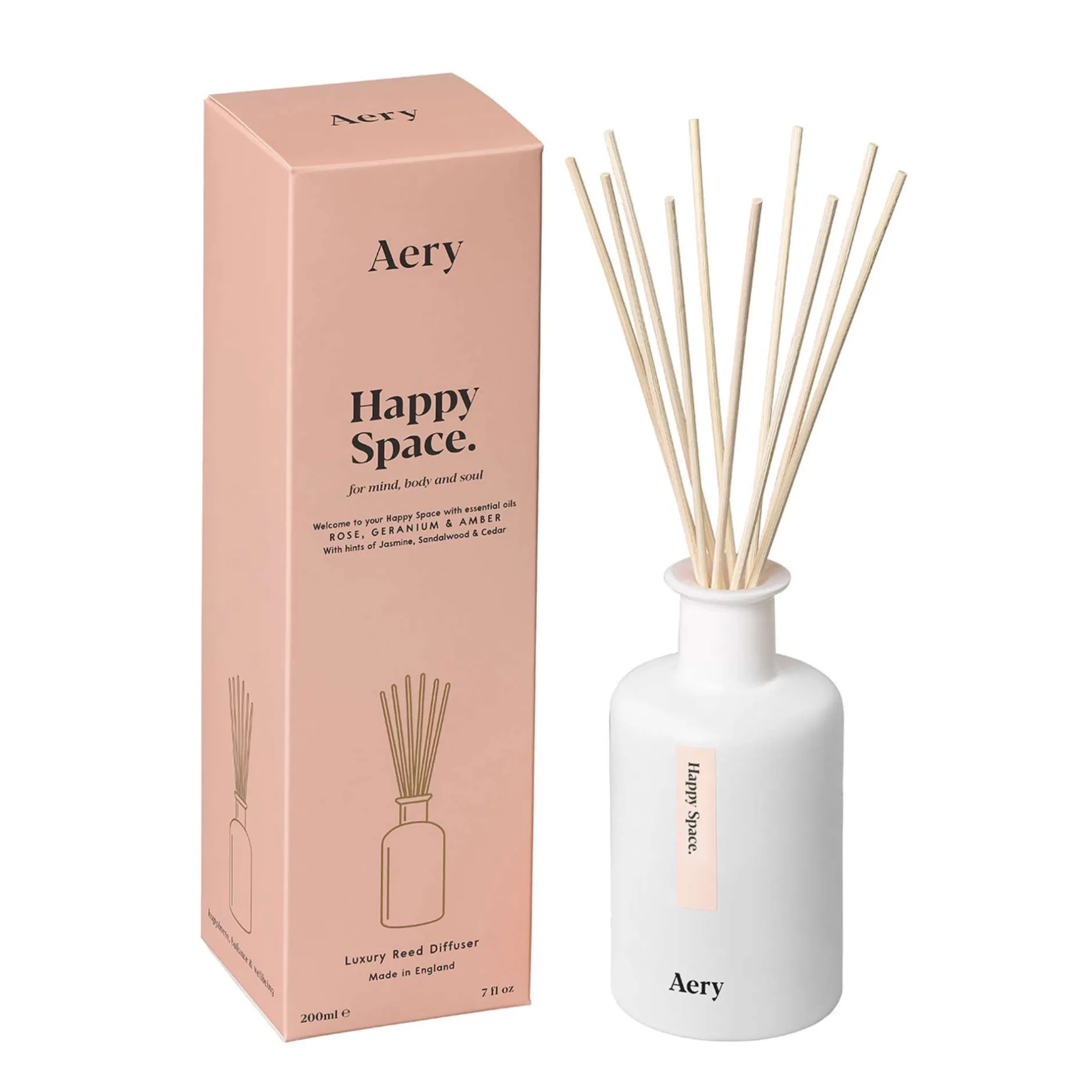 Aery Living Aromatherapy Happy Space Diffuser 200ml Discount