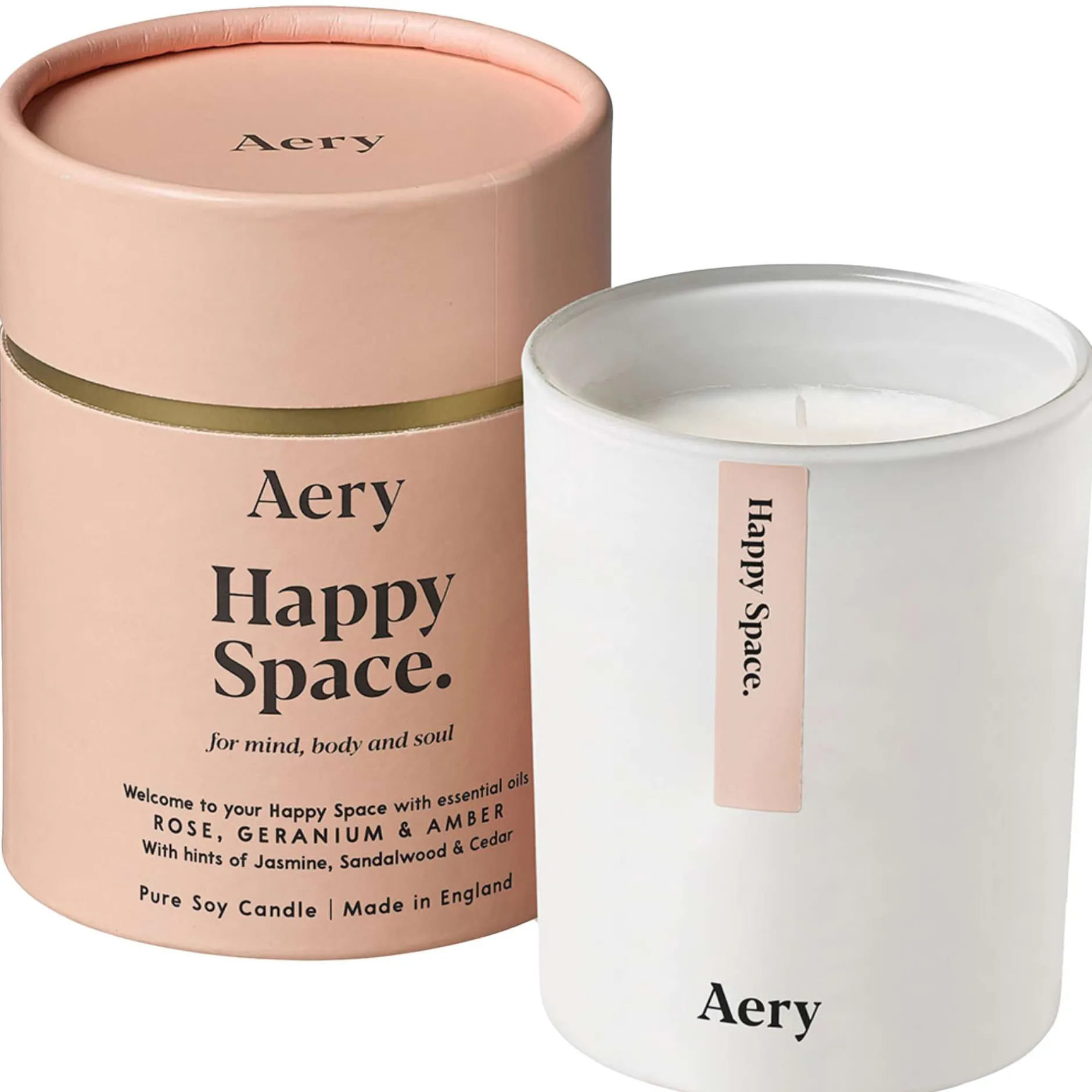 Aery Living Aromatherapy Happy Space Candle 200g Hot