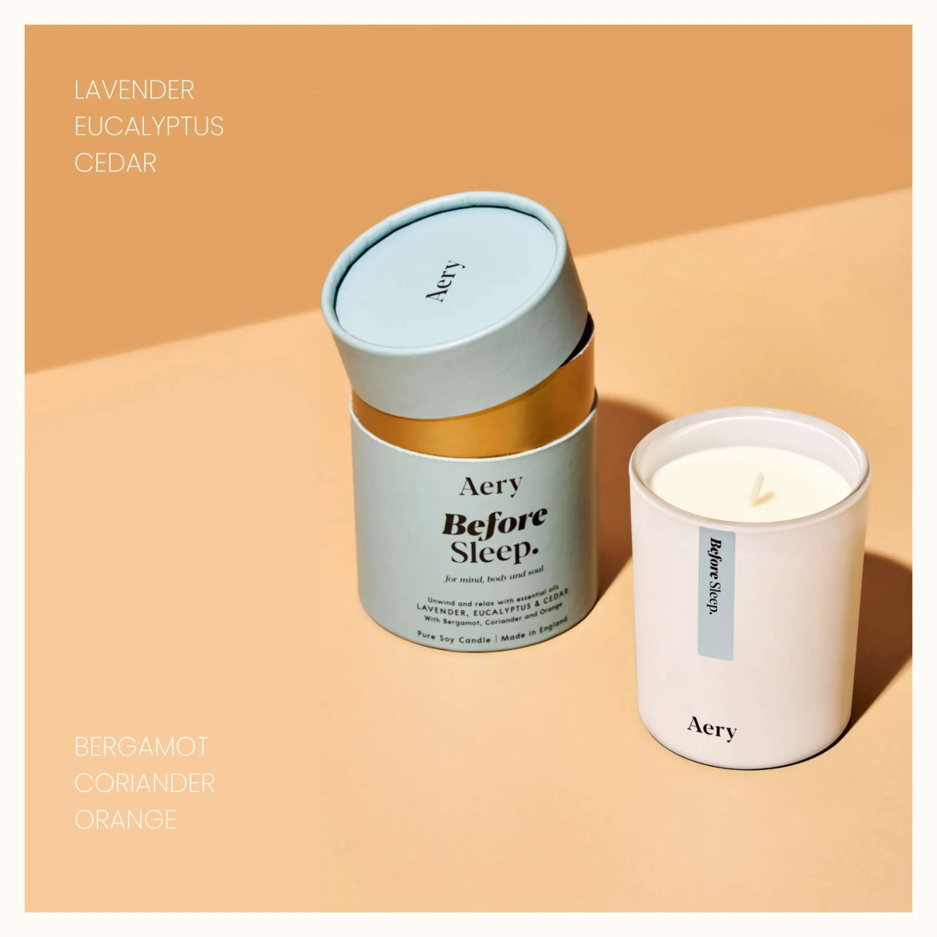 Aery Living Aromatherapy Before Sleep Candle 200g Clearance