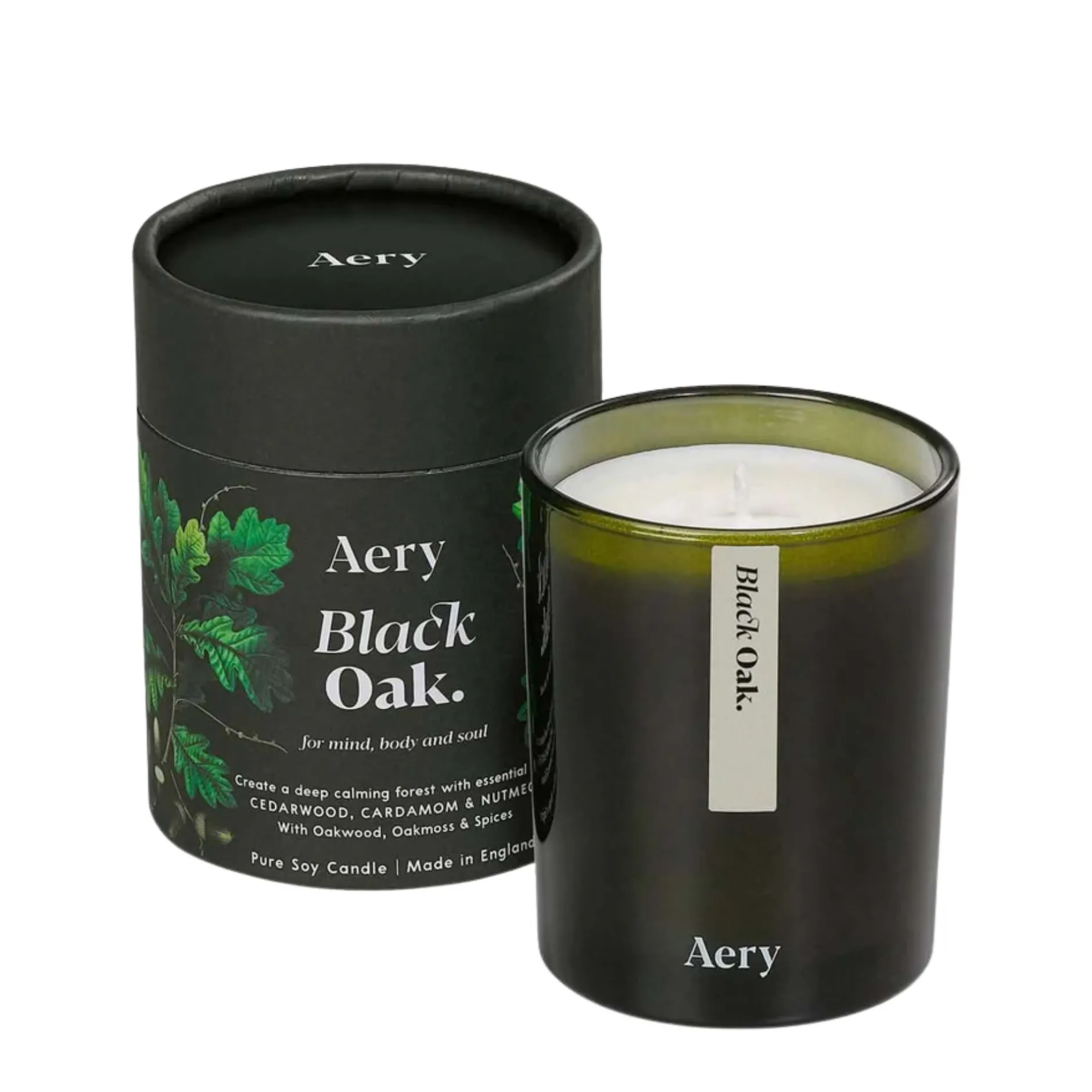 Aery Living Botanical Black Oak Candle 200g Online