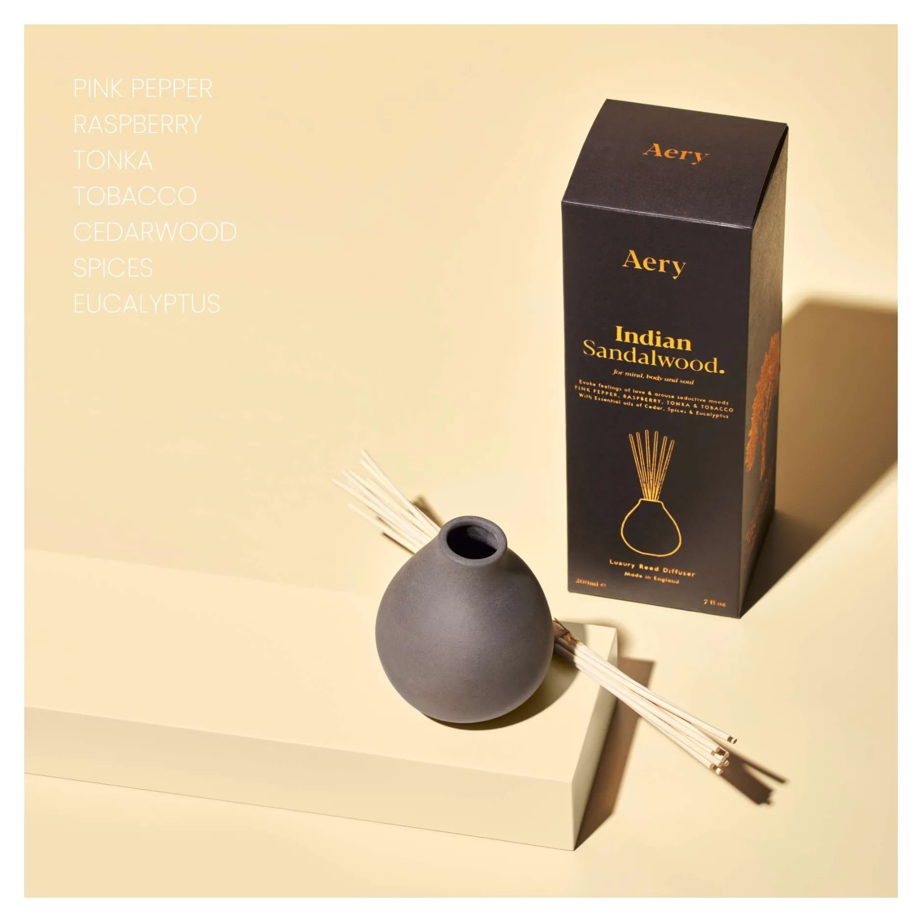 Aery Living Fernweh Indian Sandalwood Diffuser 200ml Clearance