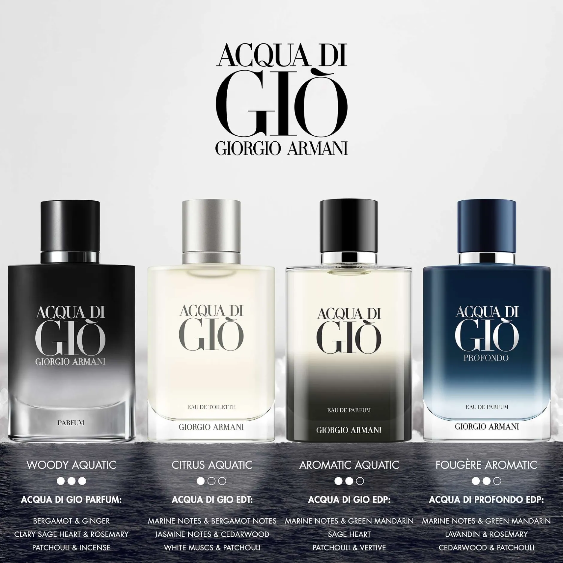 Armani Acqua Di Gio Profondo Eau de Parfum Spray Refill 150ml Best