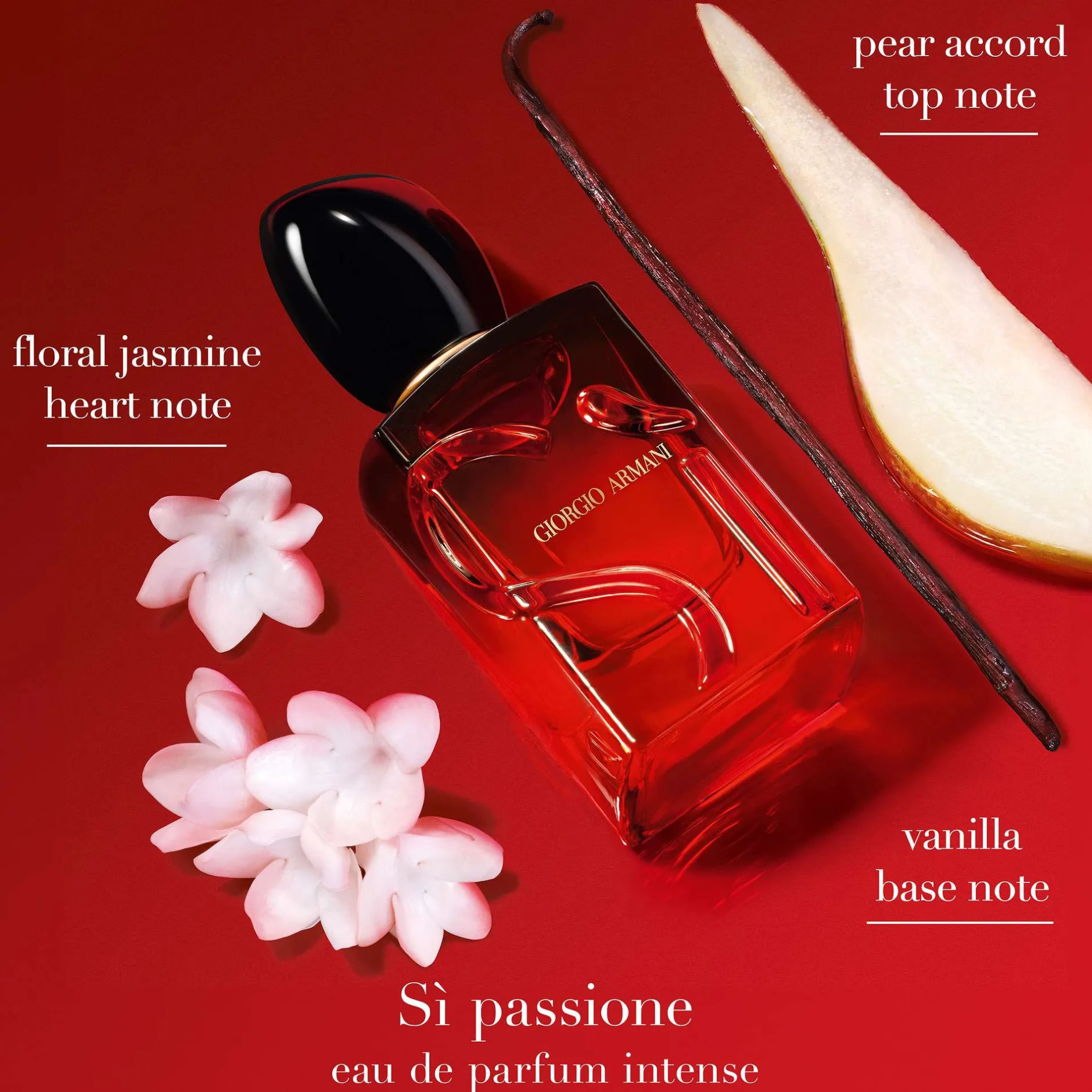 Armani Si Passione Intense Eau de Parfum Refill Spray 100ml New