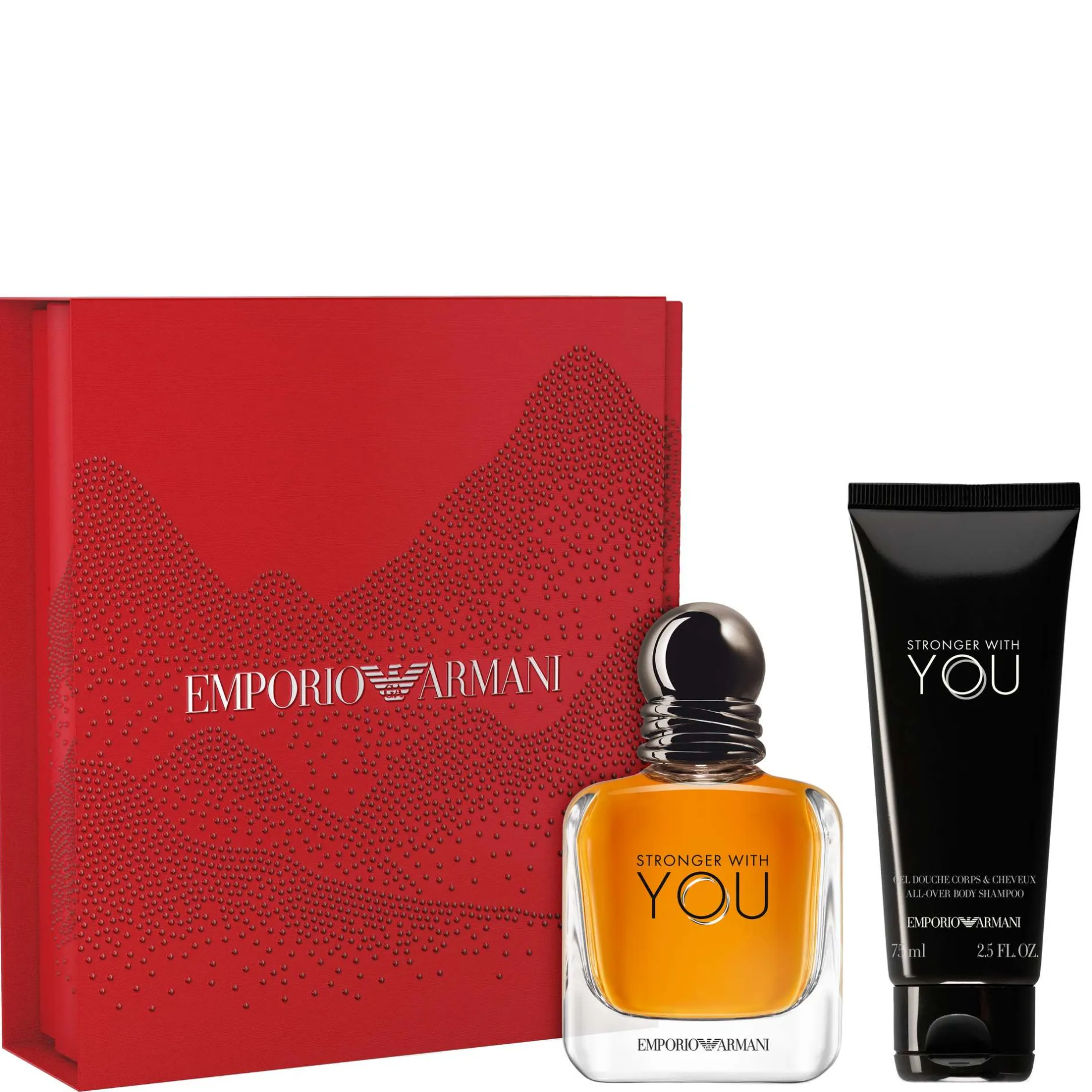 Armani Stronger With You Eau de Toilette Spray 50ml Gift Set Best