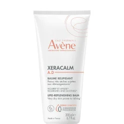 Avène Body XeraCalm A.D: Lipid-Replenishing Balm Moisturiser for Dry, Itchy Skin 200ml