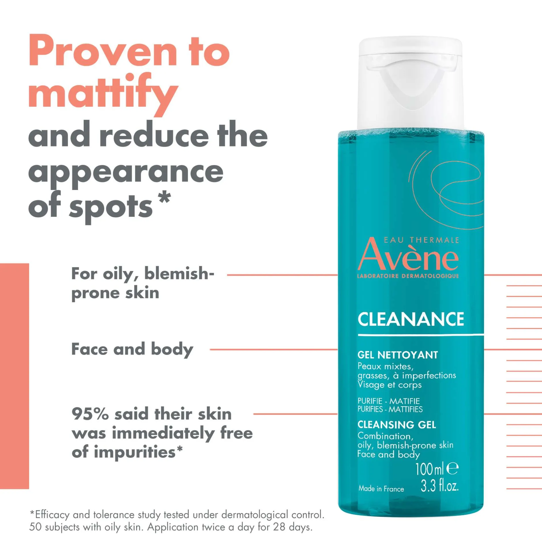 Avène Face Cleanance: Cleansing Gel 100ml Best