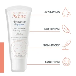 Avène Face Hydrance: Hydrating Emulsion Rich SPF30 40ml Sale