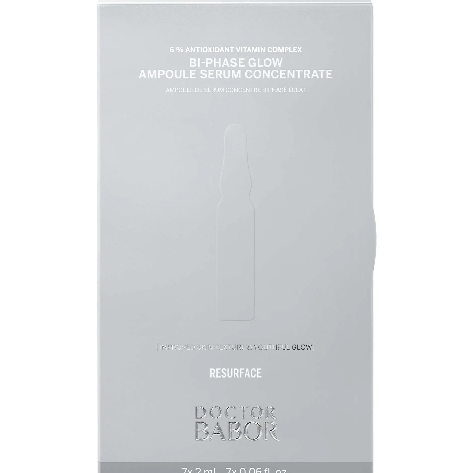 BABOR Ampoules Glow Bi-Phase Ampoule Serum Concentrate 7 x 2ml New