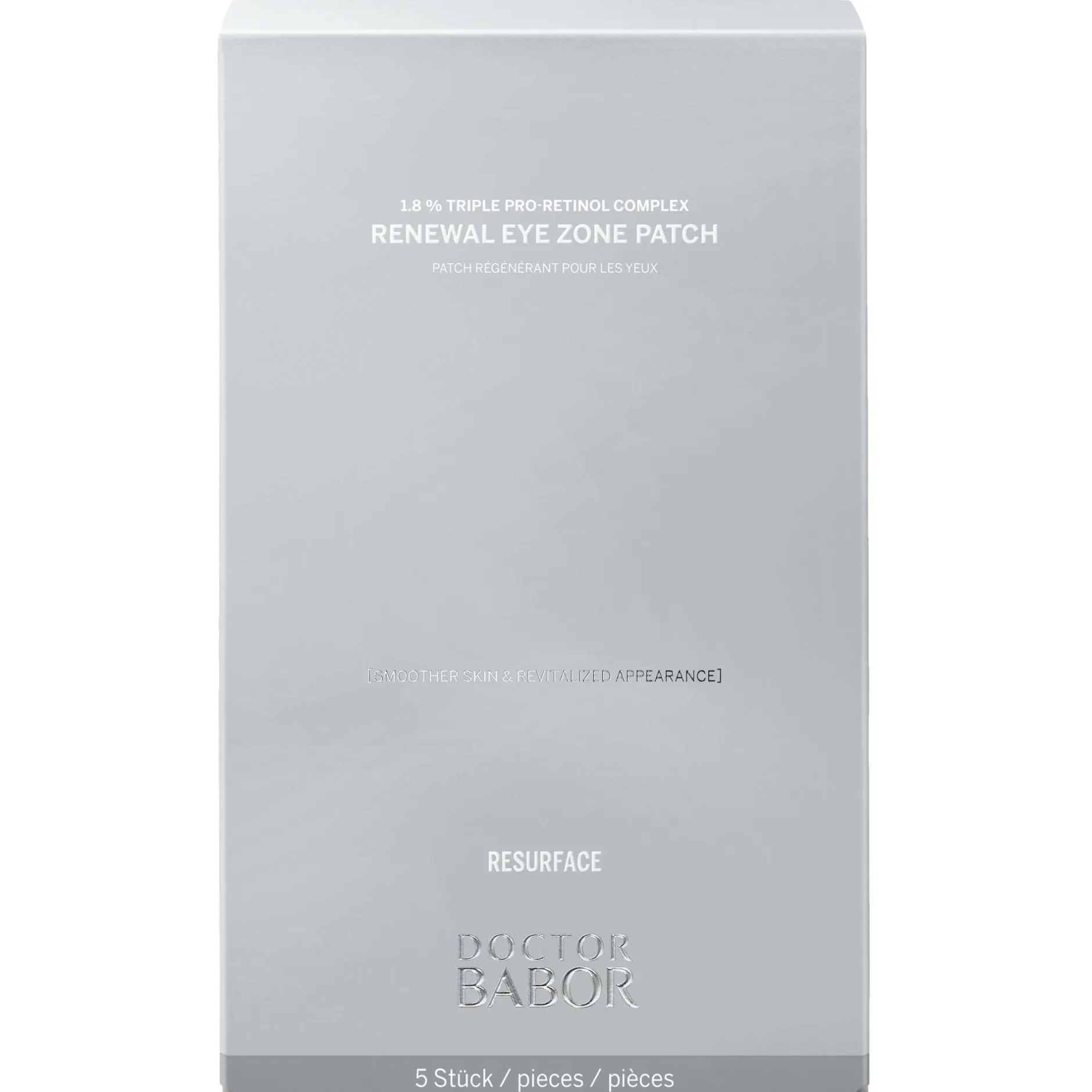 BABOR Doctor Renewal Eye Zone Patch x 5 Clearance