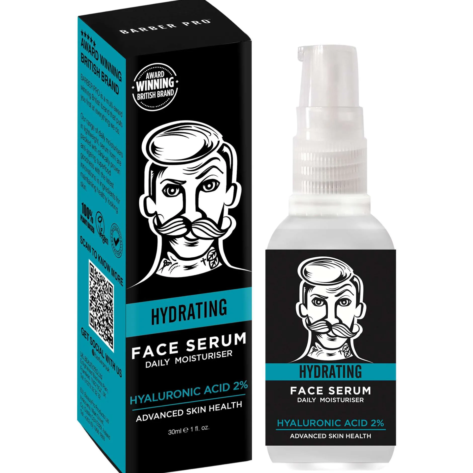 BARBER PRO Hydrating Face Serum 30ml Discount