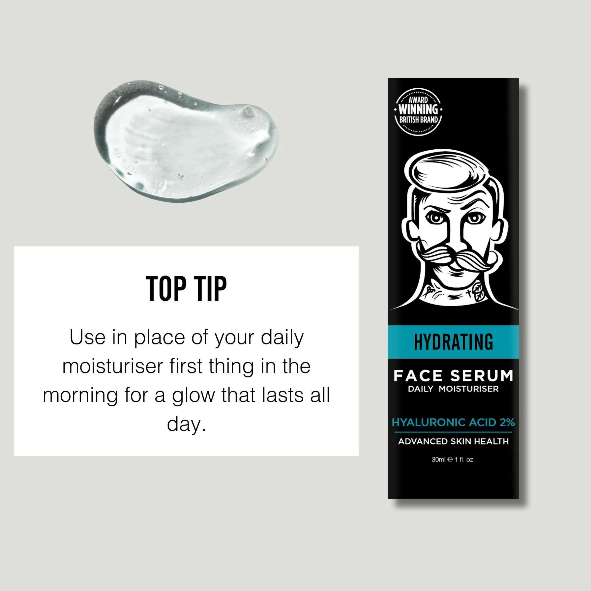 BARBER PRO Hydrating Face Serum 30ml Discount