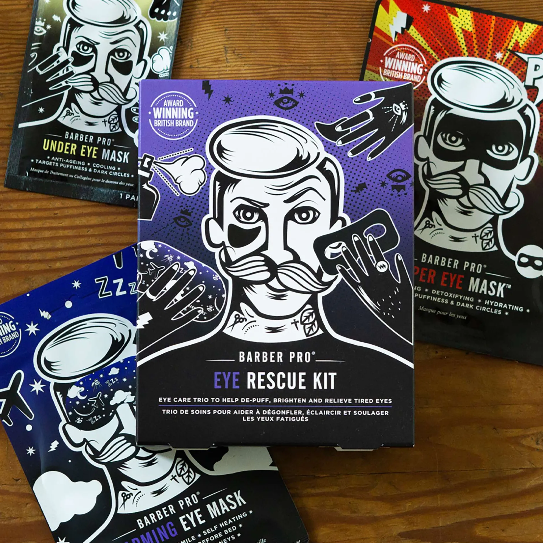 BARBER PRO Sets Eye Rescue Kit Best