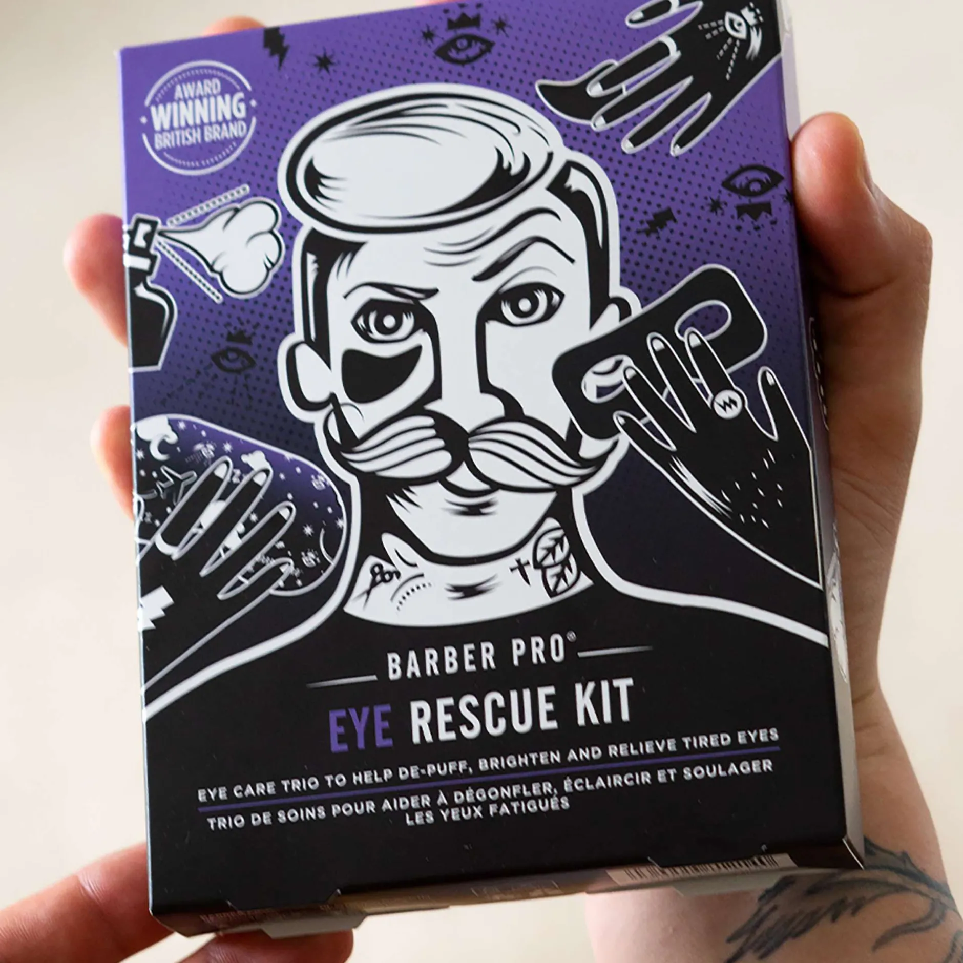 BARBER PRO Sets Eye Rescue Kit Best