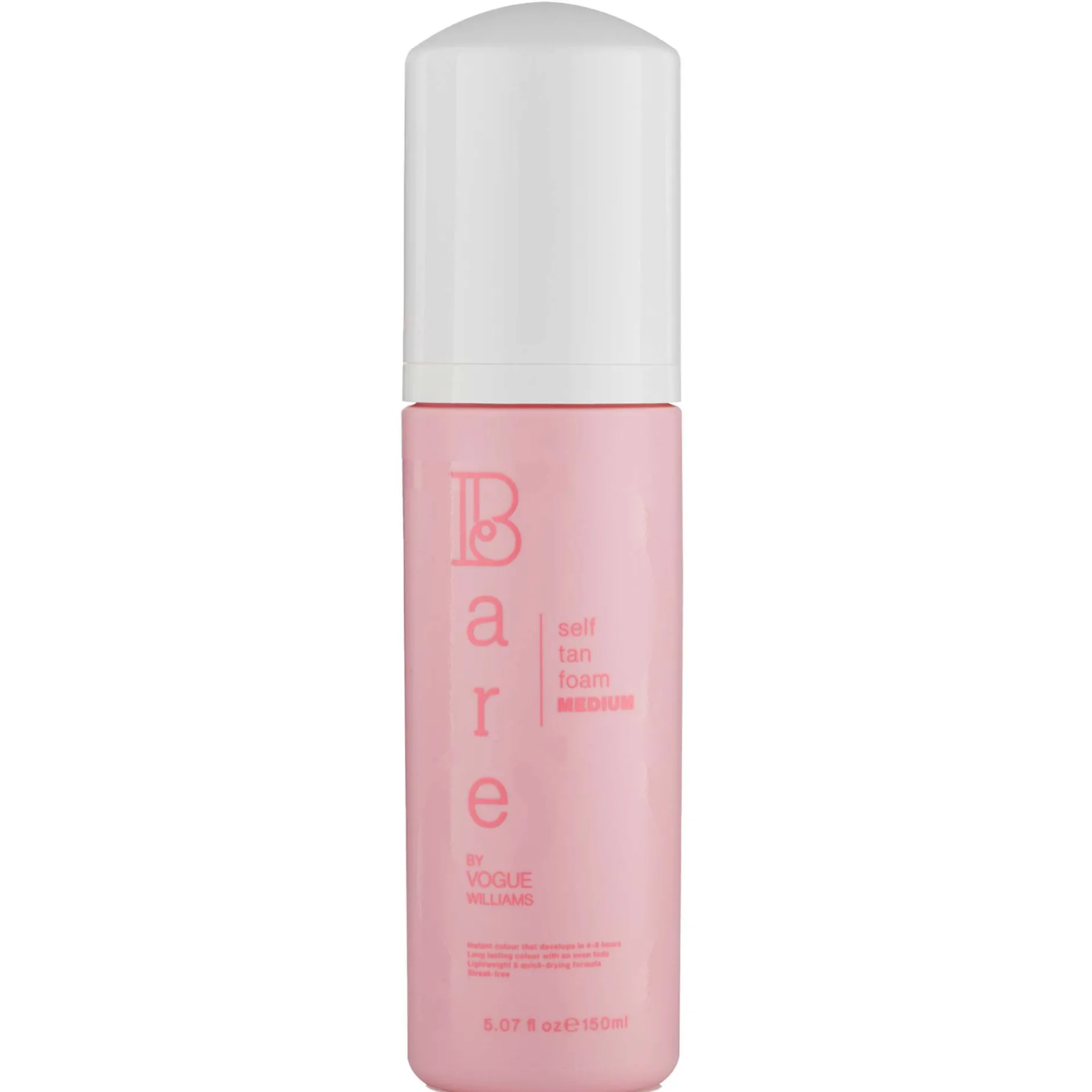 Bare by Vogue Body Self Tan Foam Medium 150ml