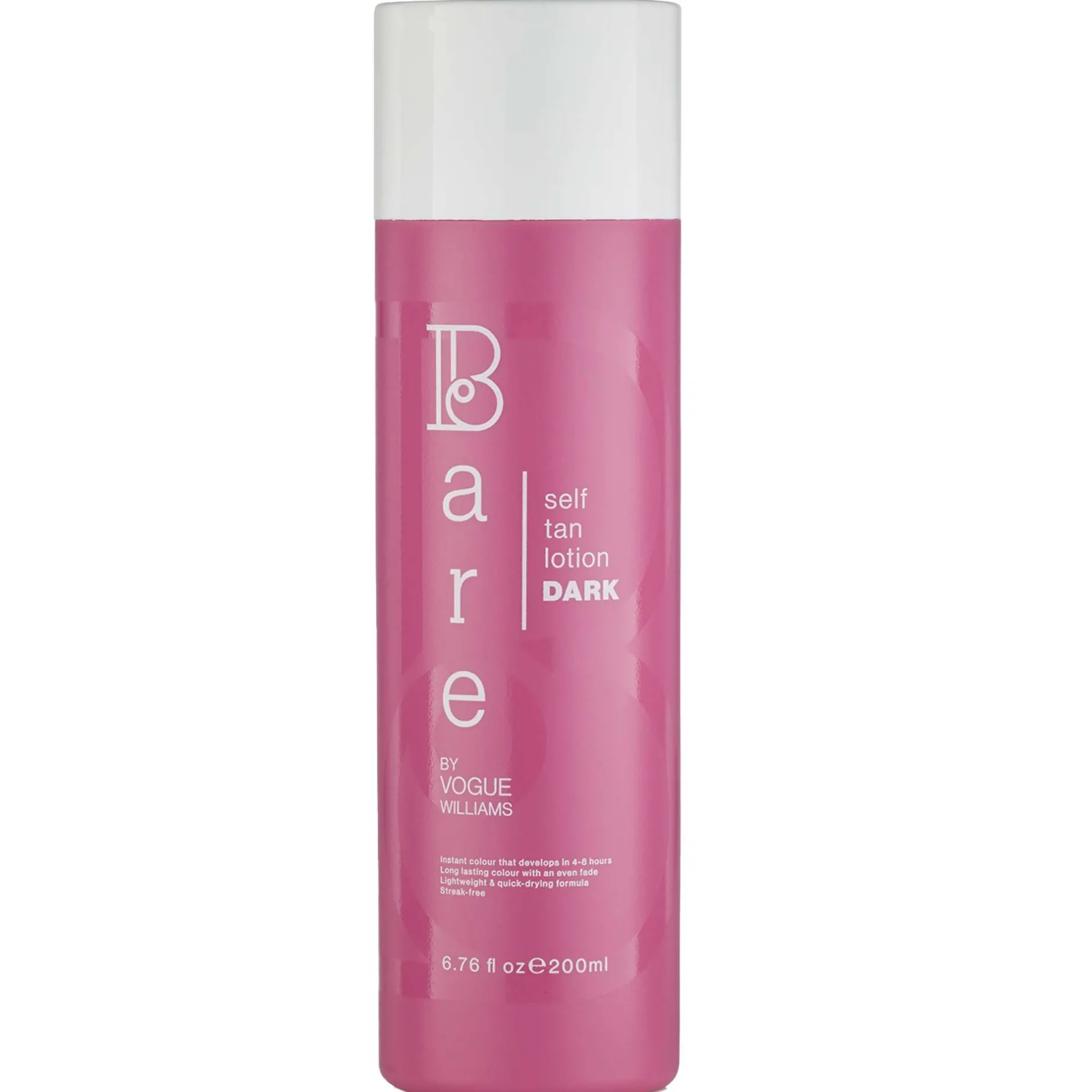 Bare by Vogue Body Self Tan Lotion Dark 200ml Clearance