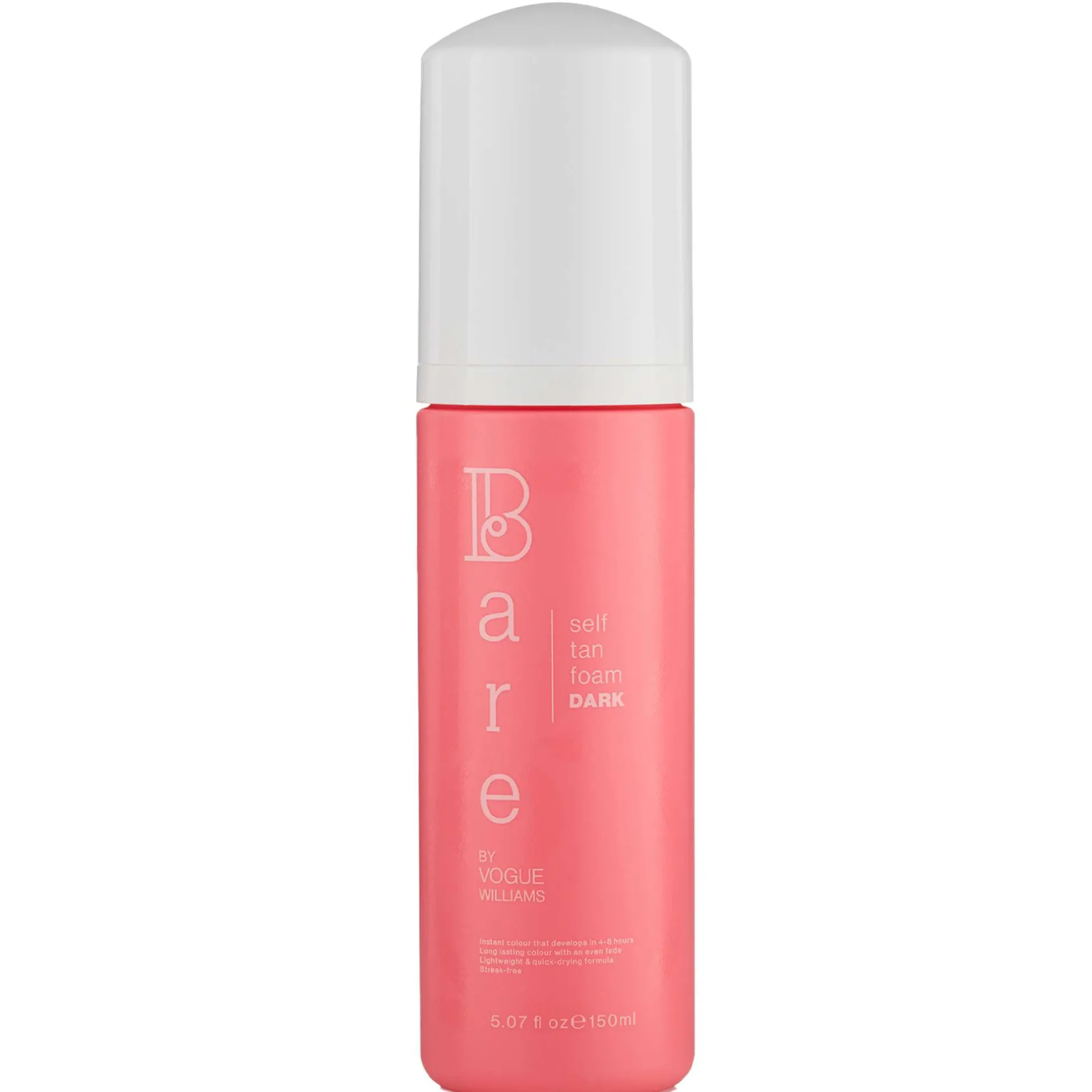 Bare by Vogue Body Self Tan Foam Dark 150ml Hot