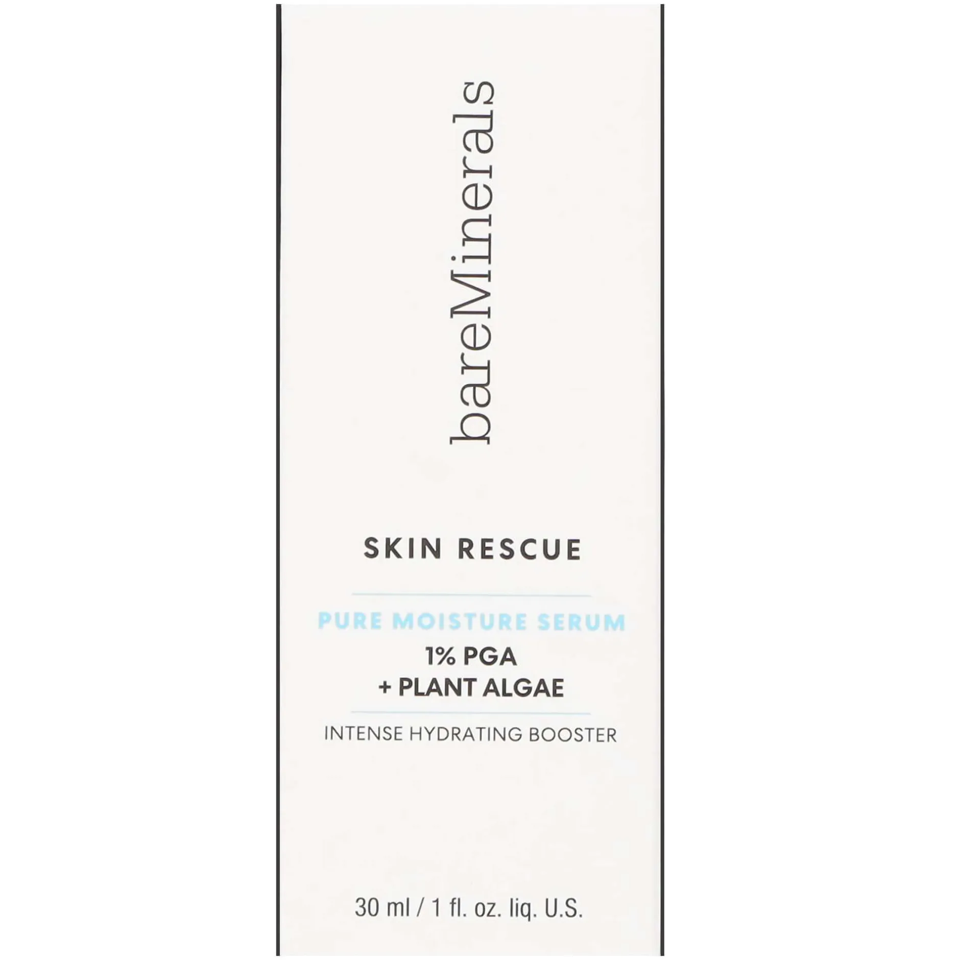 bareMinerals Skin Rescue Pure Moisture Serum 1% PGA + Plant Algae 30ml Discount