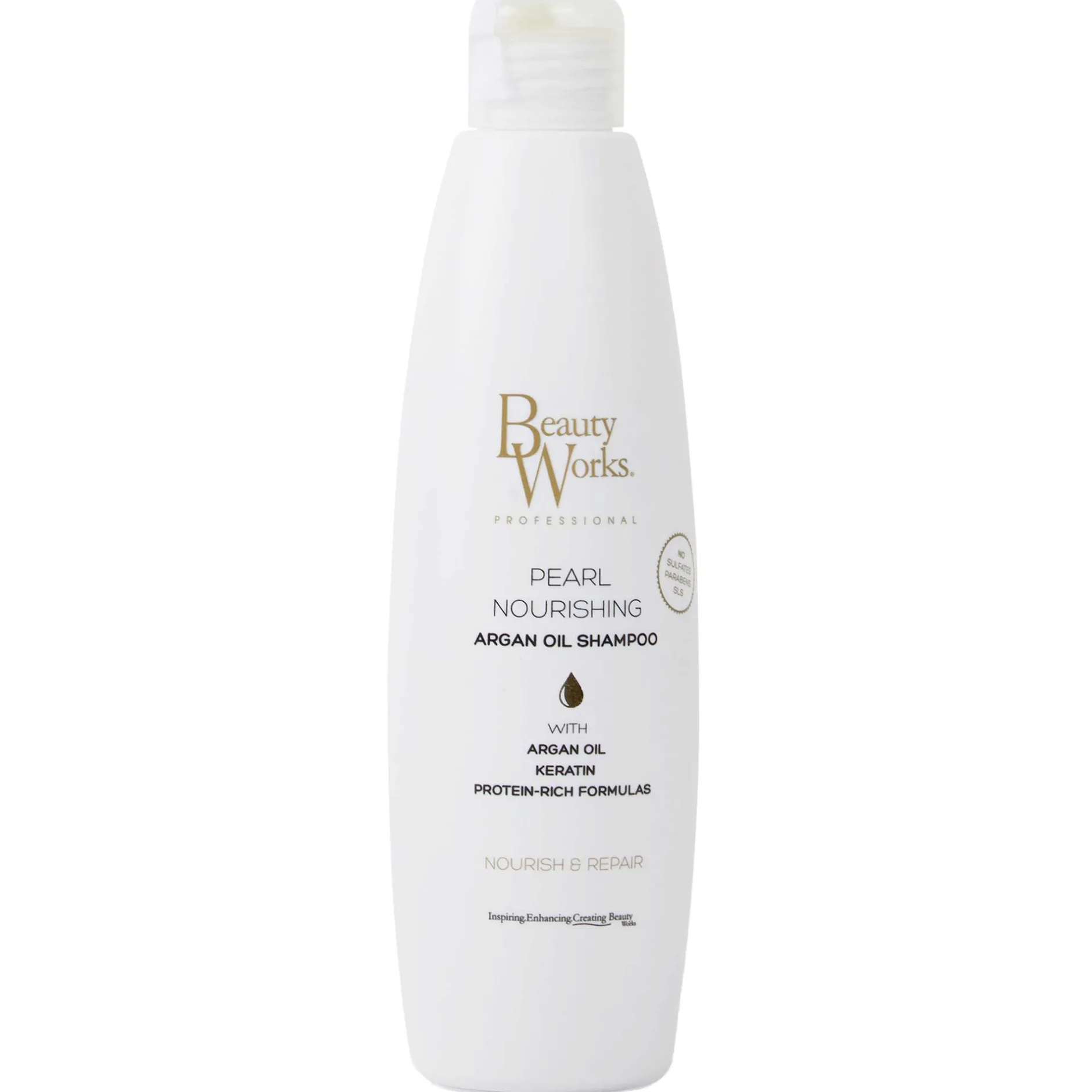 Beauty Works Shampoo Pearl Nourishing Argan Oil Sulphate-Free Shampoo 250ml Discount