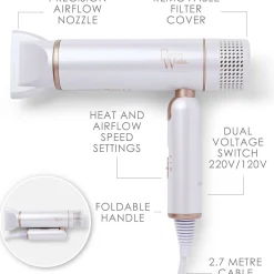 Beauty Works Styling Tools Aeris Travel Hair Dryer Best