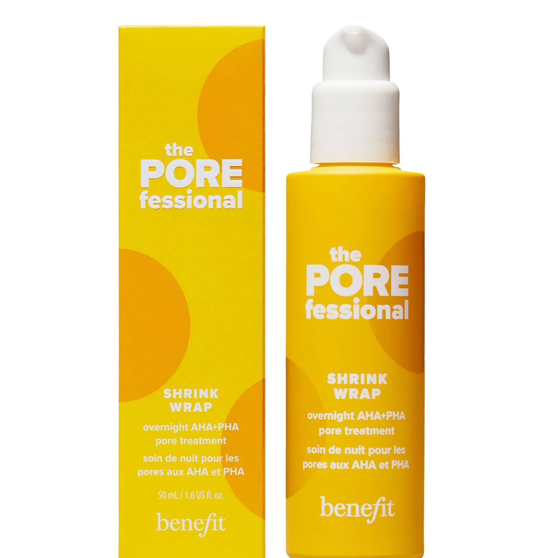benefit Face The POREfessional: Shrink Wrap Overnight AHA & PHA Pore Treatment 50ml