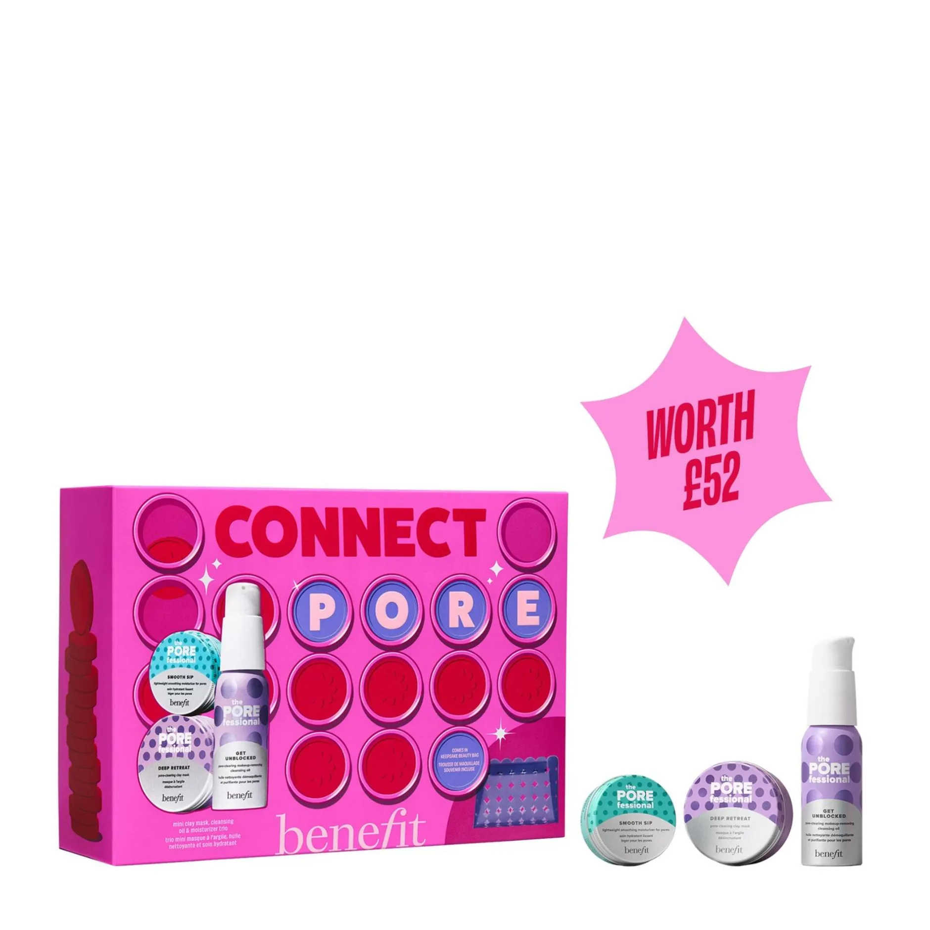 benefit Gifts & Sets Connect PORE Porefessional Skin Care Gift Set (Worth £52) Sale