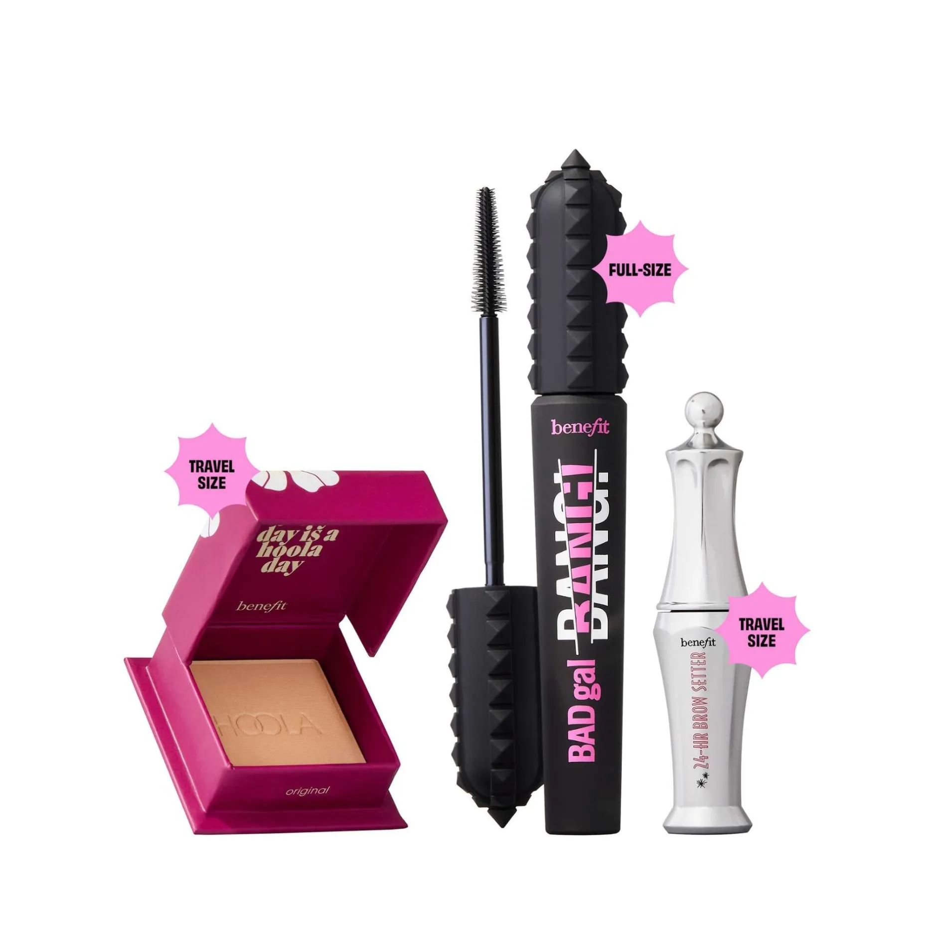 benefit Gifts & Sets GameJoy Mascara, Brow & Bronzer 3-piece Makeup Gift Set (Worth £58.50) New