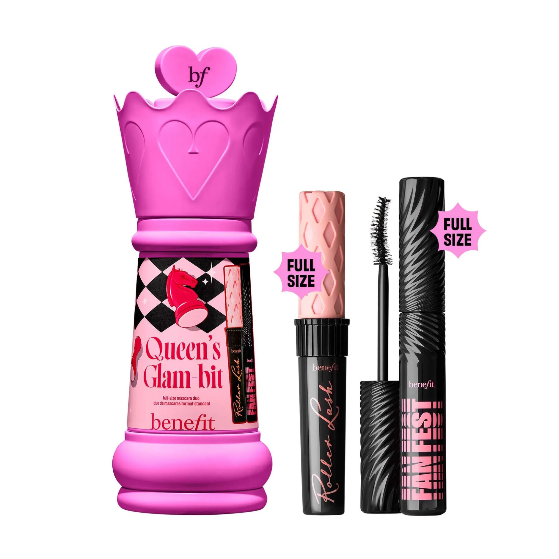 benefit Gifts & Sets Queens Glam-bit Mascara Duo Gift Set (Worth £54) Outlet