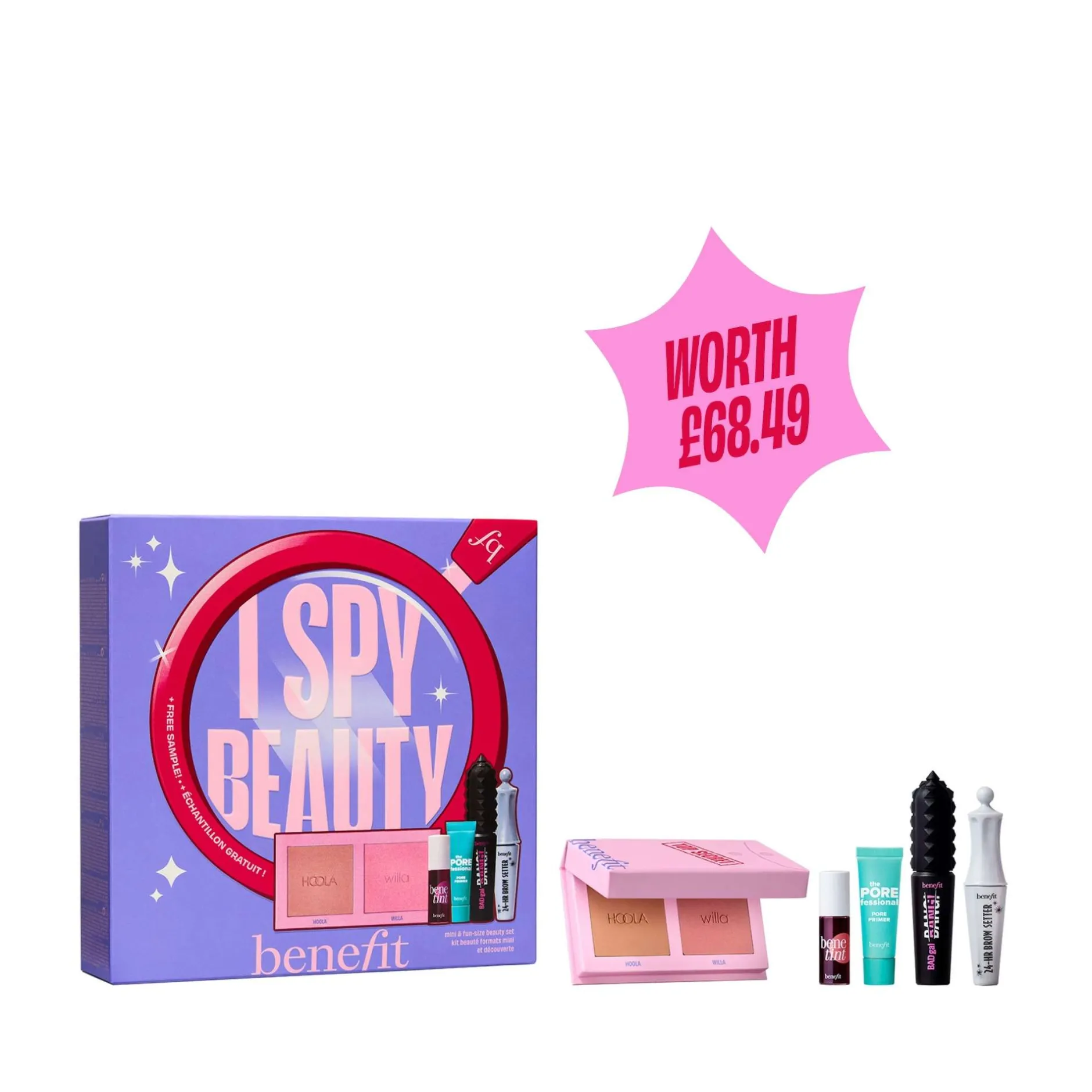benefit Gifts & Sets Spy Beauty Full Face 6 Piece Makeup Gift Set (Worth £68.49) Hot
