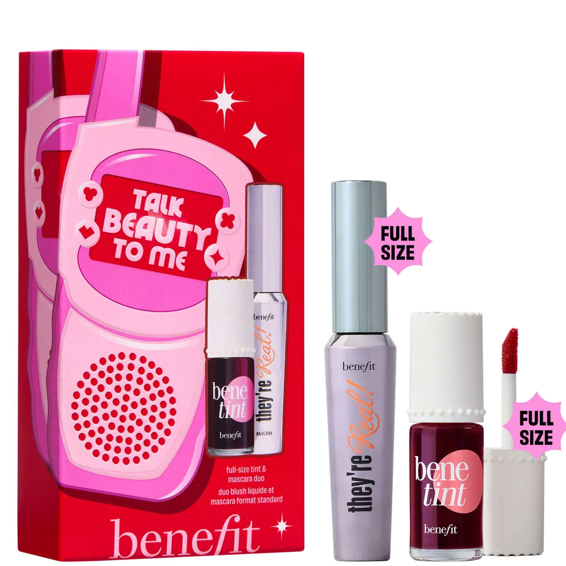 benefit Gifts & Sets Talk Beauty to Me Mascara & Cheek & Lip Tint Gift Set (Worth £49.50) Online