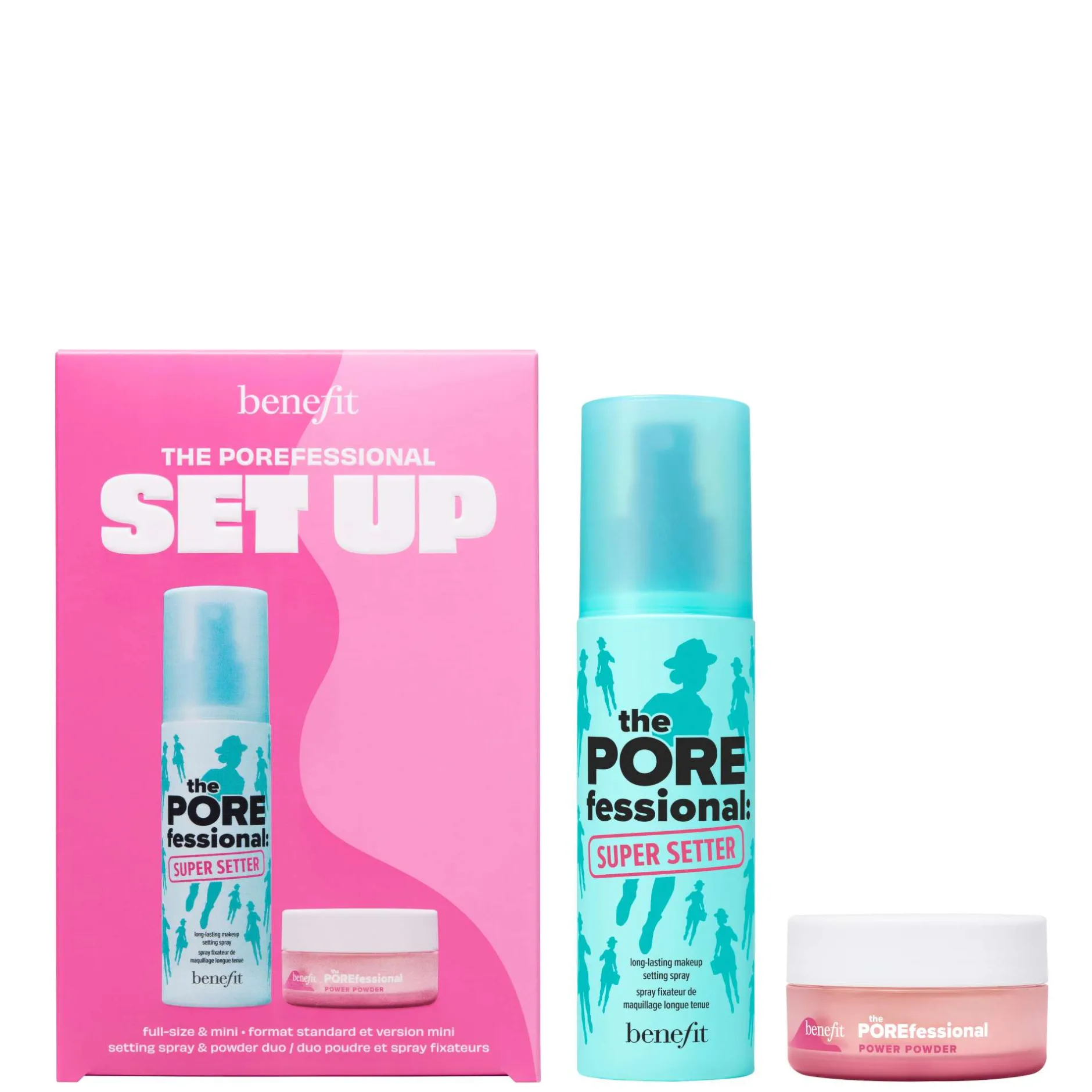 benefit Gifts & Sets The Porefessional Set Up Setting Spray & Powder Duo Discount