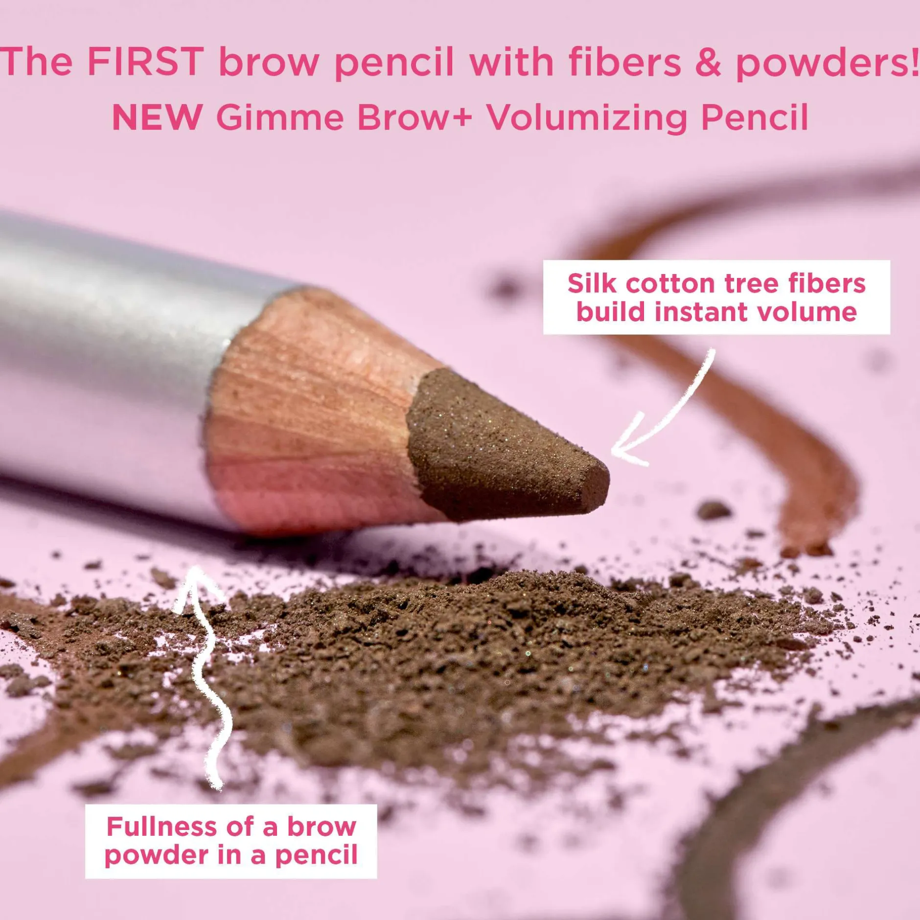 benefit Gimme Brow+ Volumizing Fiber Eyebrow Pencil 02 Warm Golden Blonde 1.19g Discount