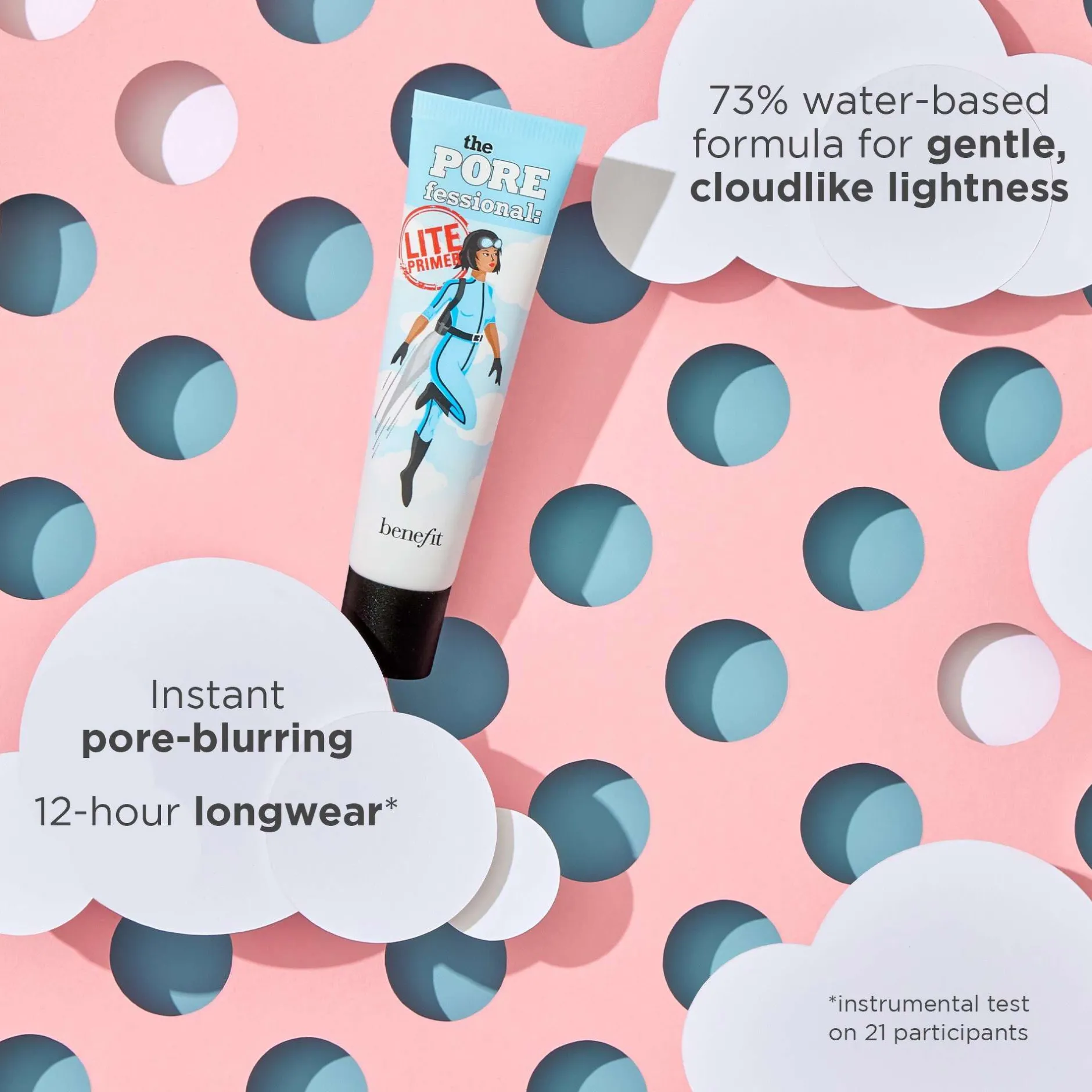 benefit The POREfessional Lite Ultra Lightweight Pore Minimising Face Primer 7.5ml Hot