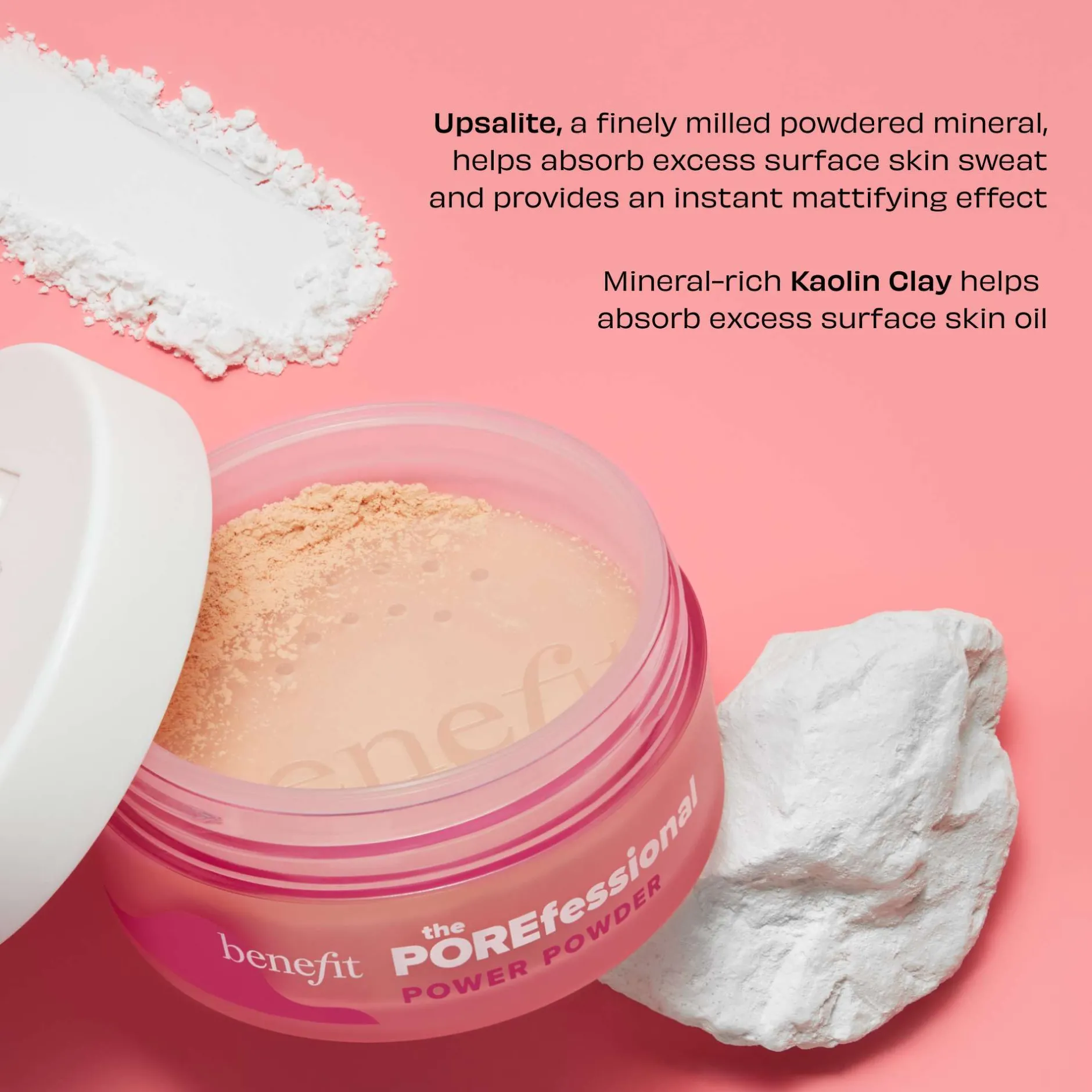 benefit The POREfessional Power Matte and Blur Loose Setting Powder 4g New
