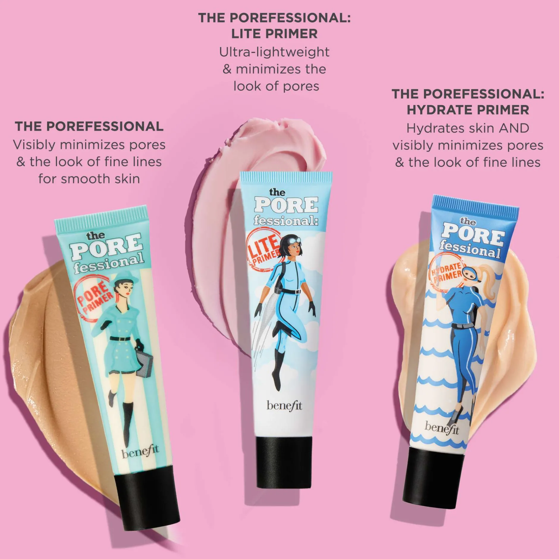 benefit The POREfessional Face Primer Value Size 44ml New