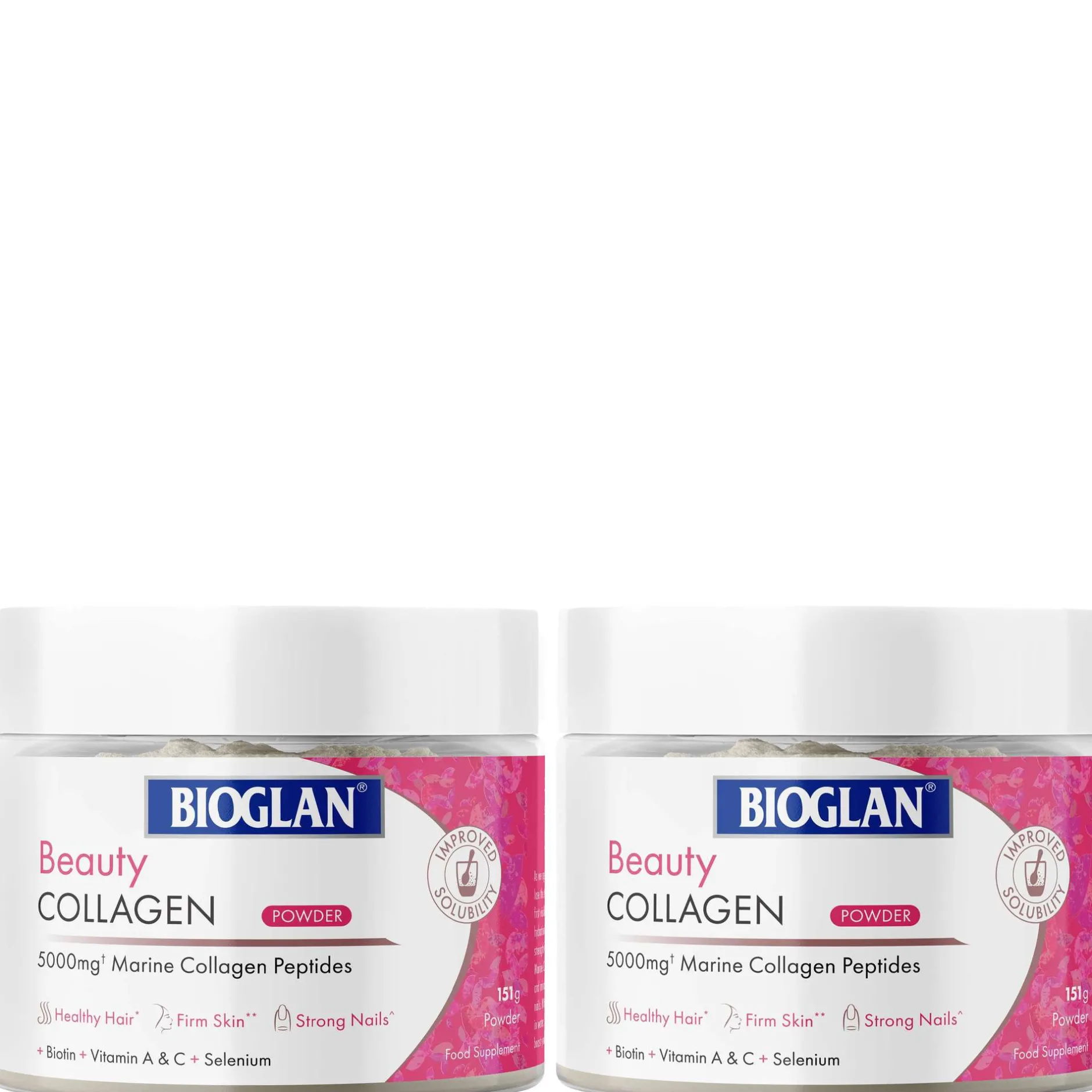 Bioglan Bundles Beauty Collagen Powder 2 x 151g Sale