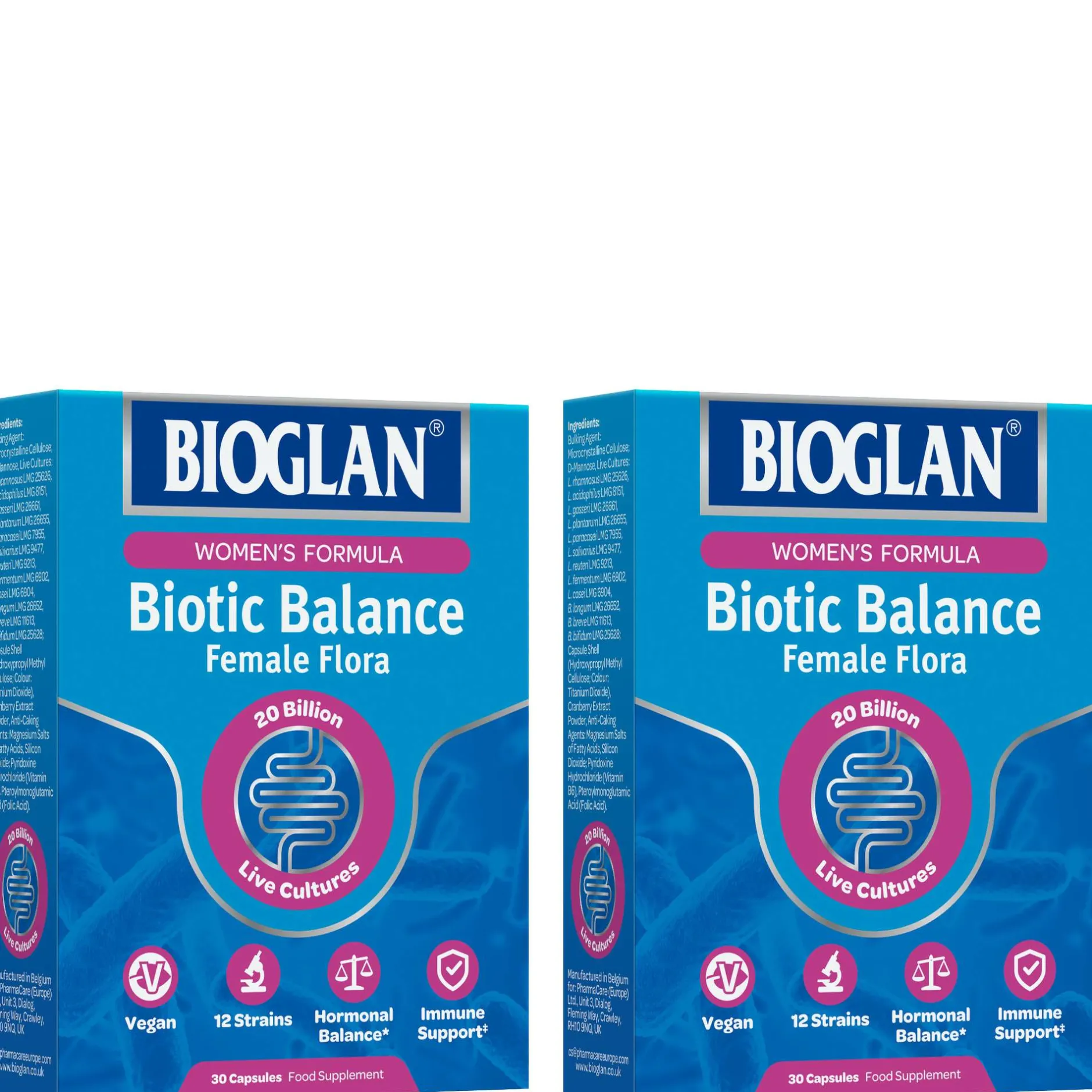 Bioglan Bundles Biotic Balance Women Capsules 2 x 30 Discount