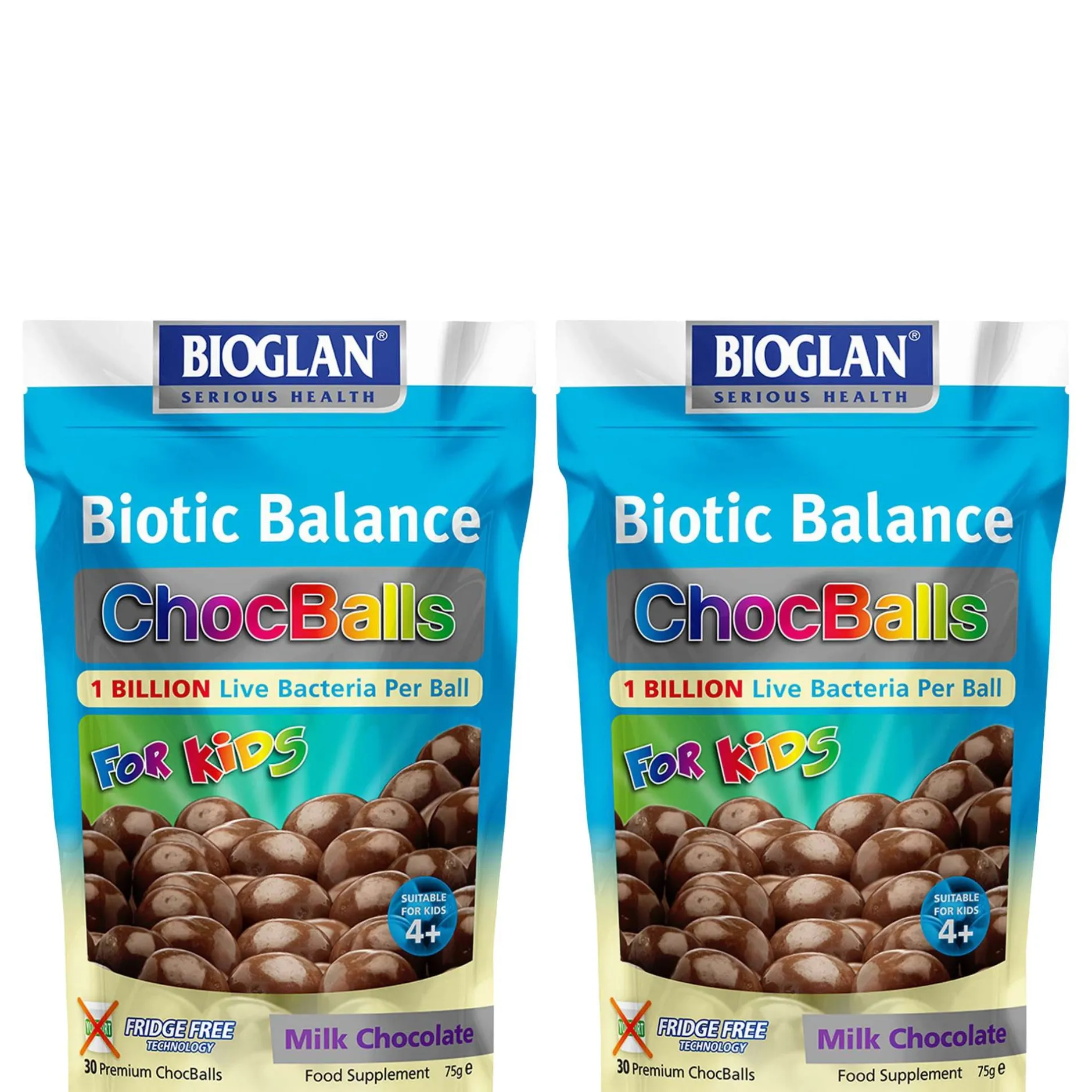 Bioglan Bundles ChocBalls For Kids Milk Chocolate 2 x 30 Hot