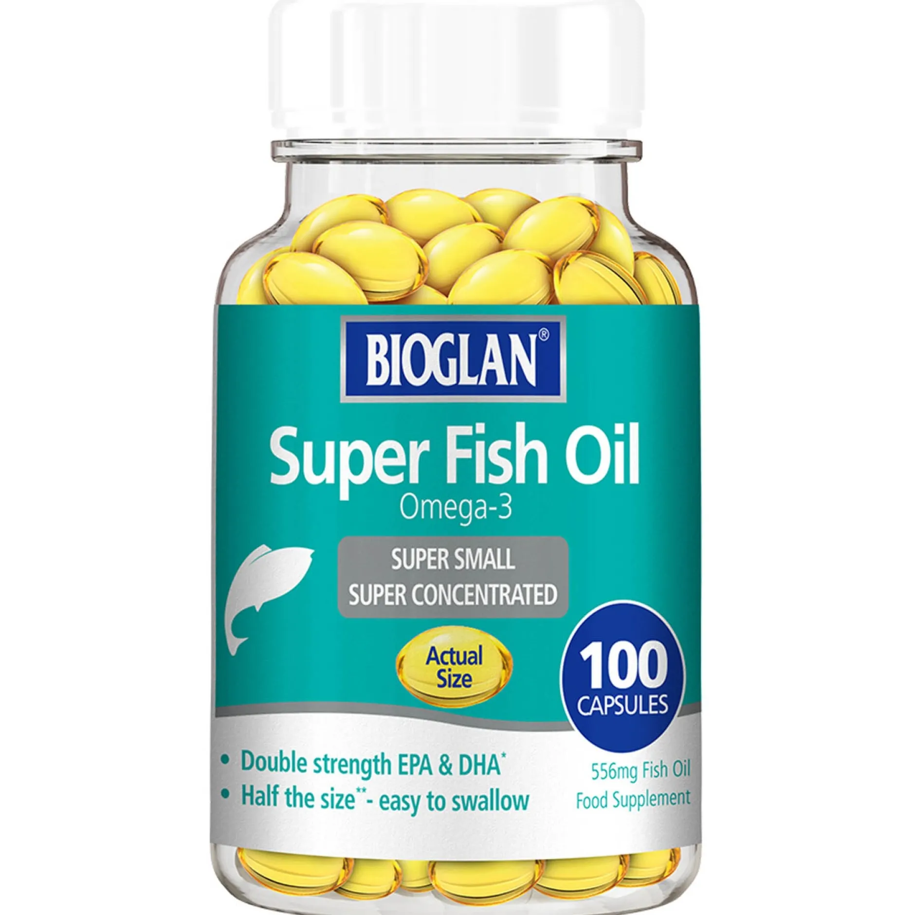 Bioglan Super Fish Oil Super Concentrated Omega-3 Capsules x 100 Online