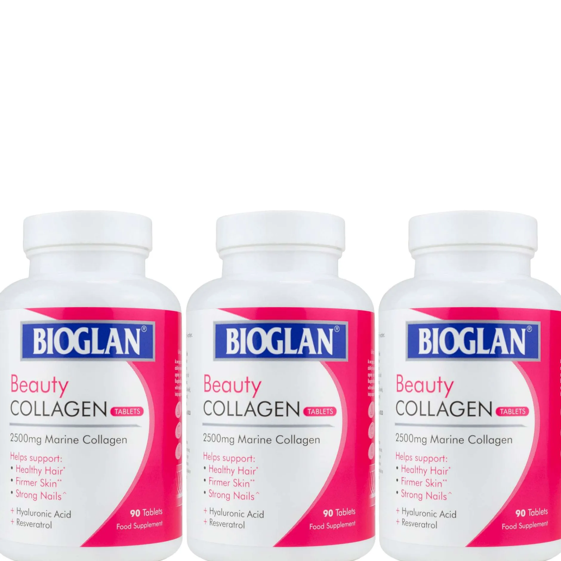 Bioglan Trio: Beauty Collagen Tablets 3 x 90 Hot