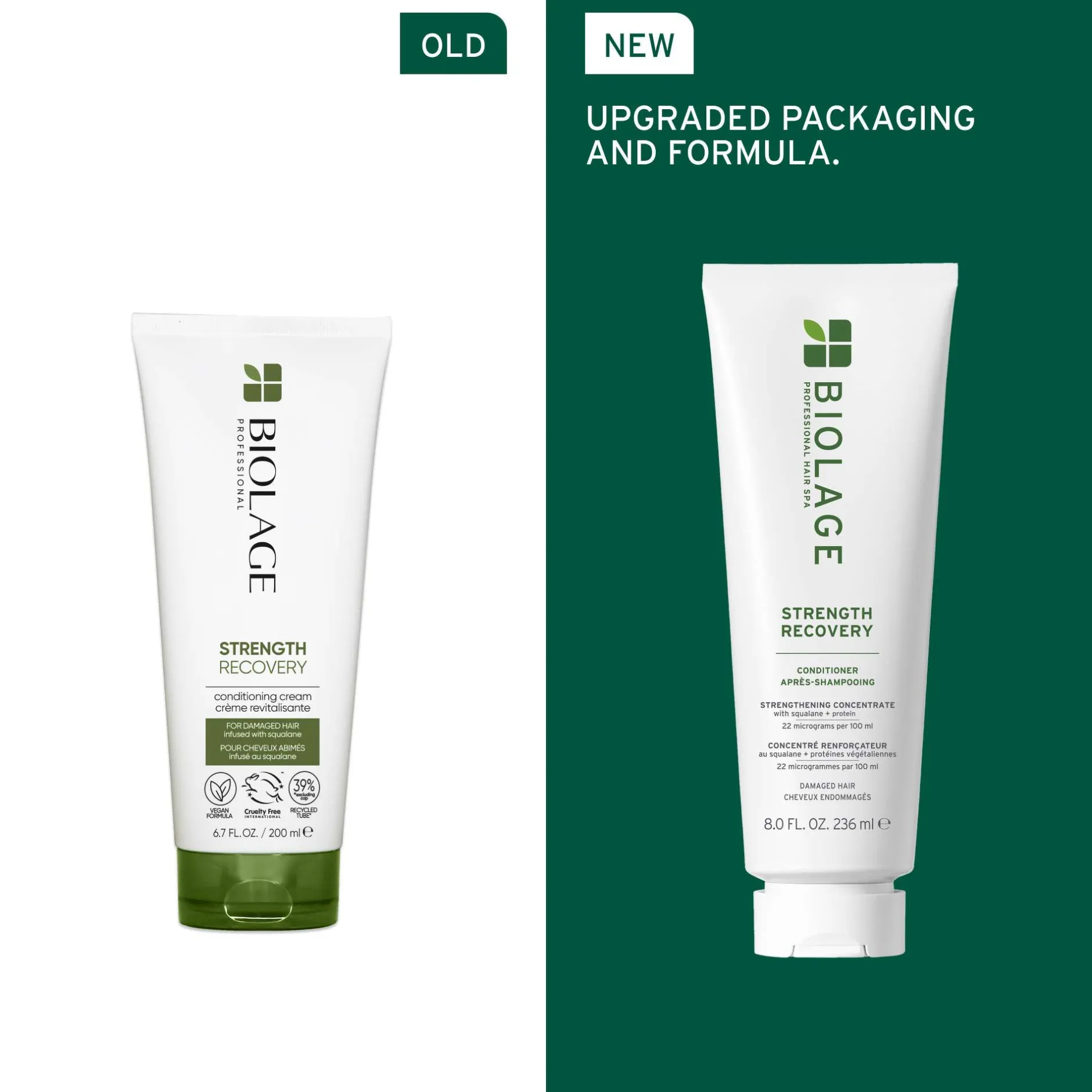 Biolage Strength Recovery Conditioner 236ml Outlet
