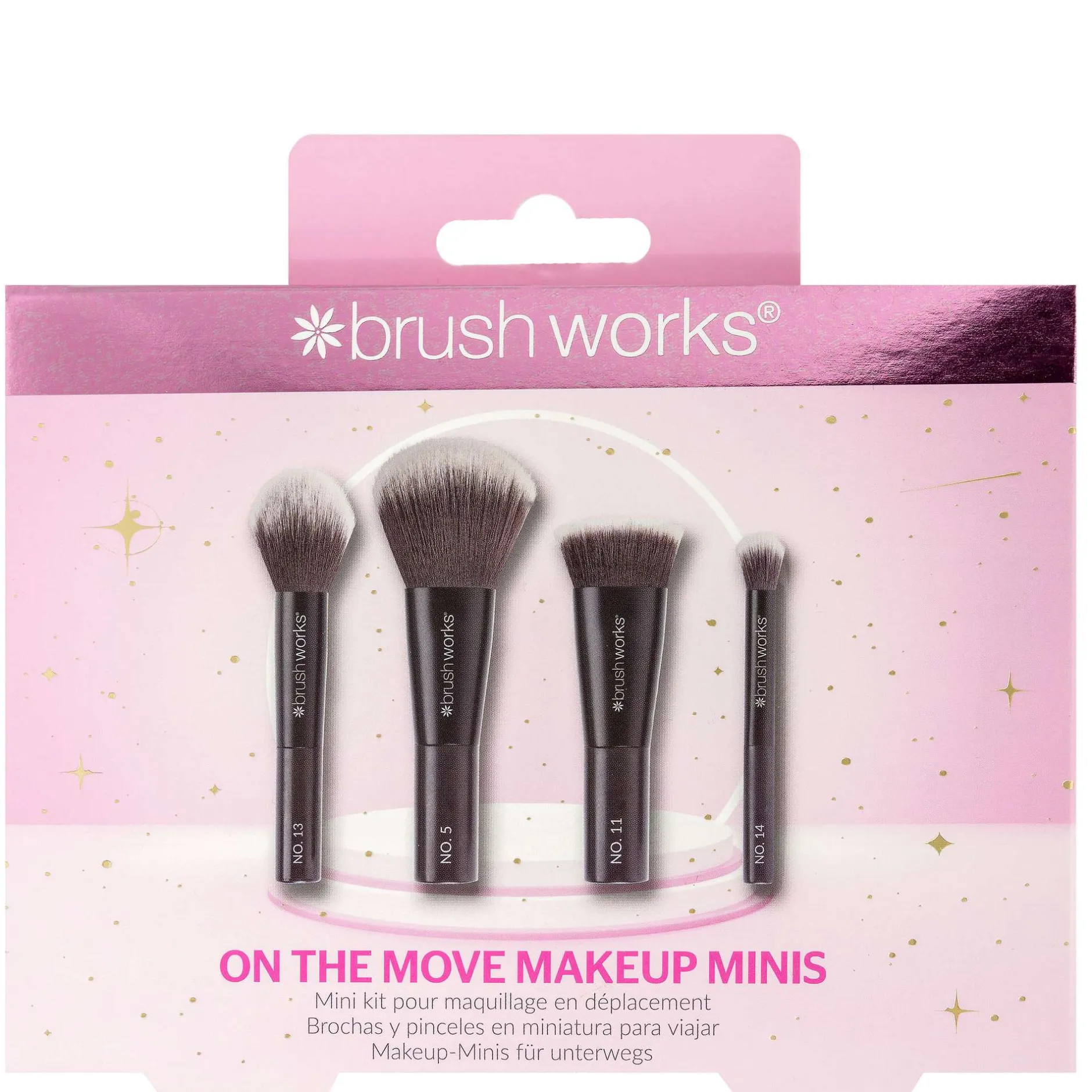 Brushworks Gifts & Sets On The Move Makeup Minis Discount