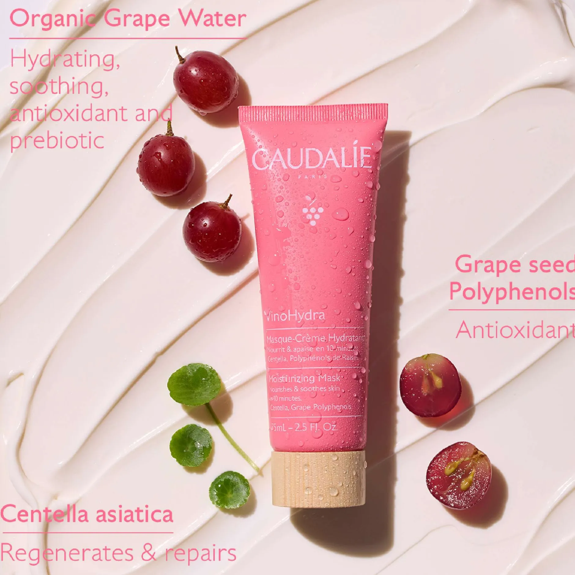 Caudalie VinoHydra Moisturising Mask 75ml Hot