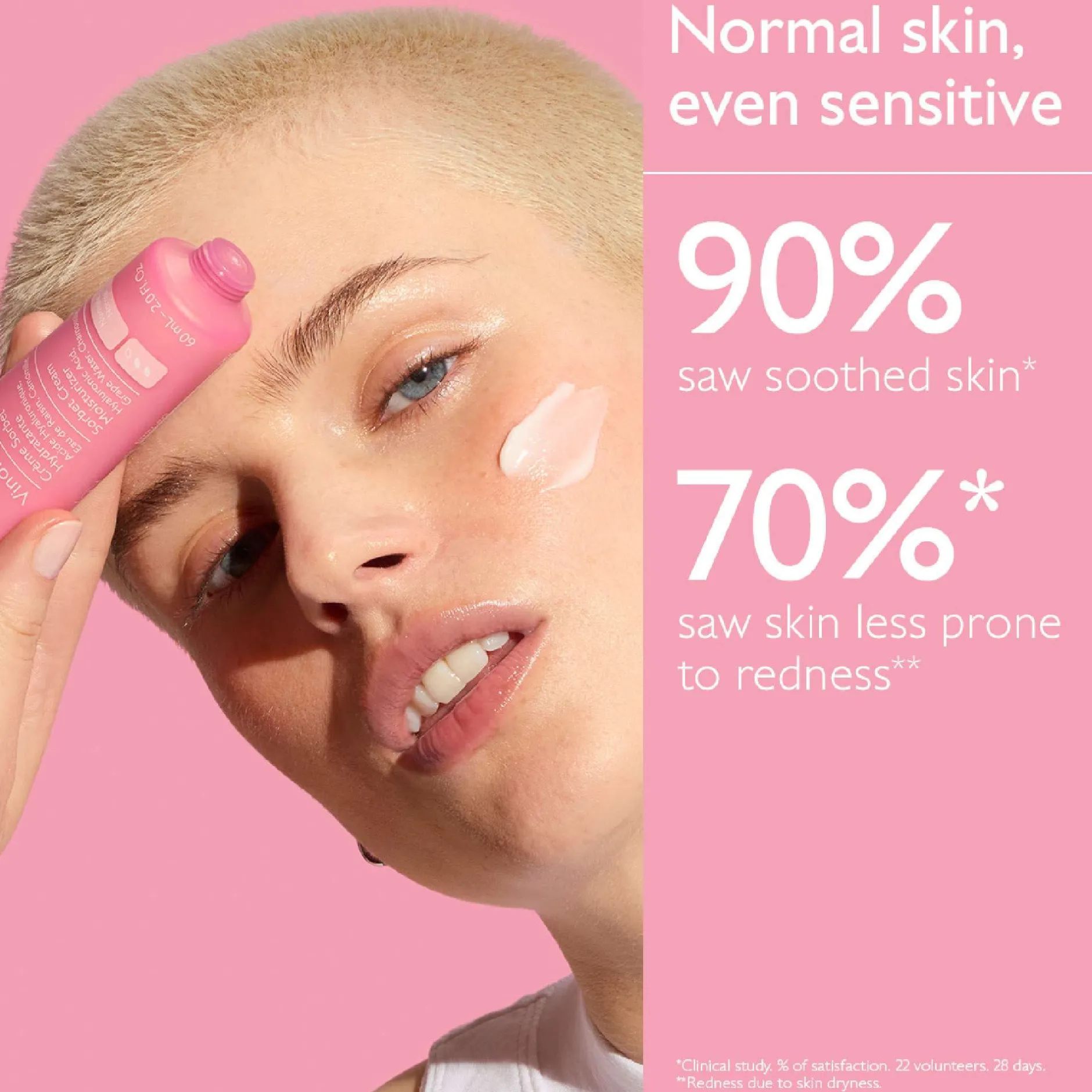 Caudalie VinoHydra Sorbet Cream Moisturiser with Hyaluronic Acid 60ml Discount