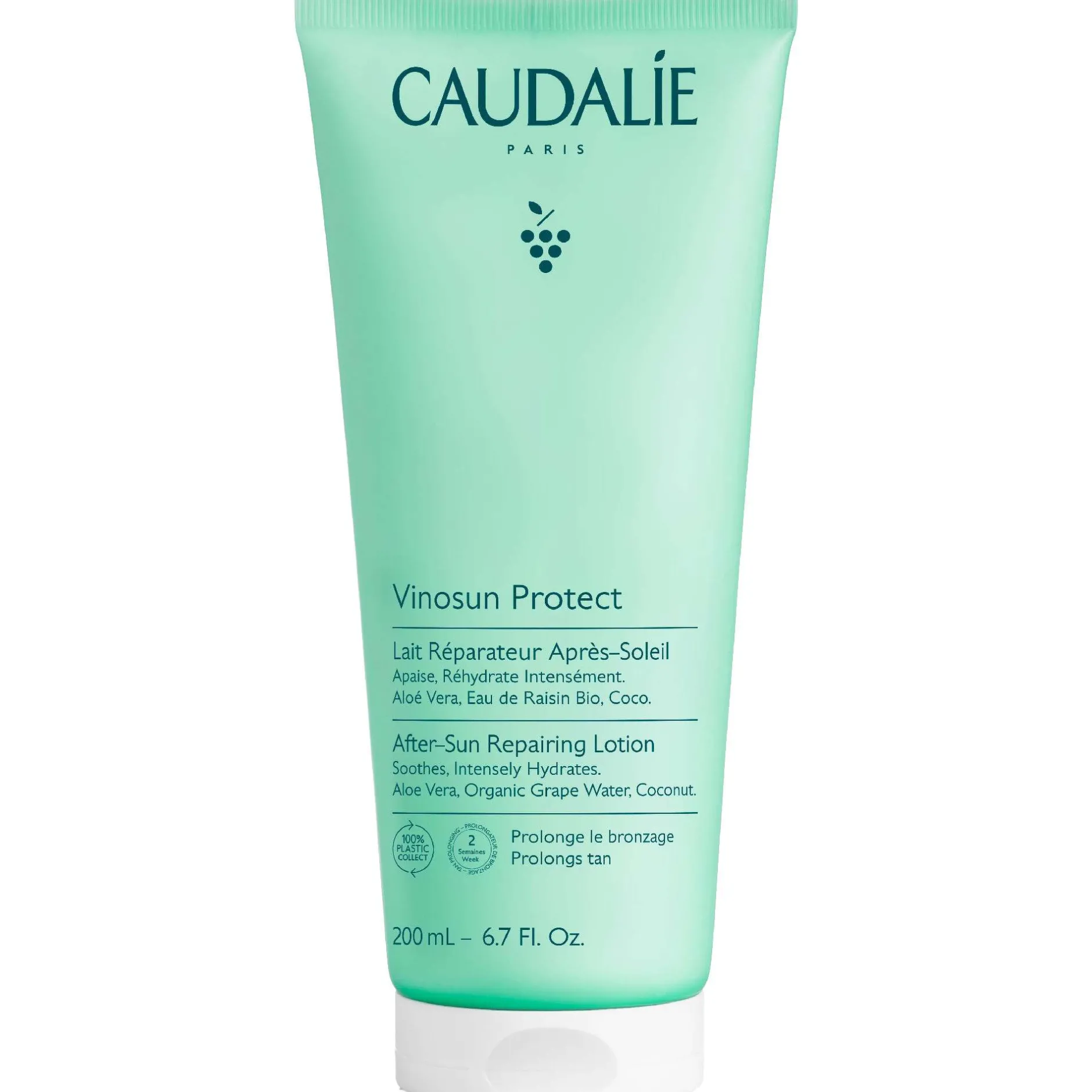 Caudalie Vinosun Protect After-Sun Tan Extending Repairing Lotion 400ml (Worth £40) New