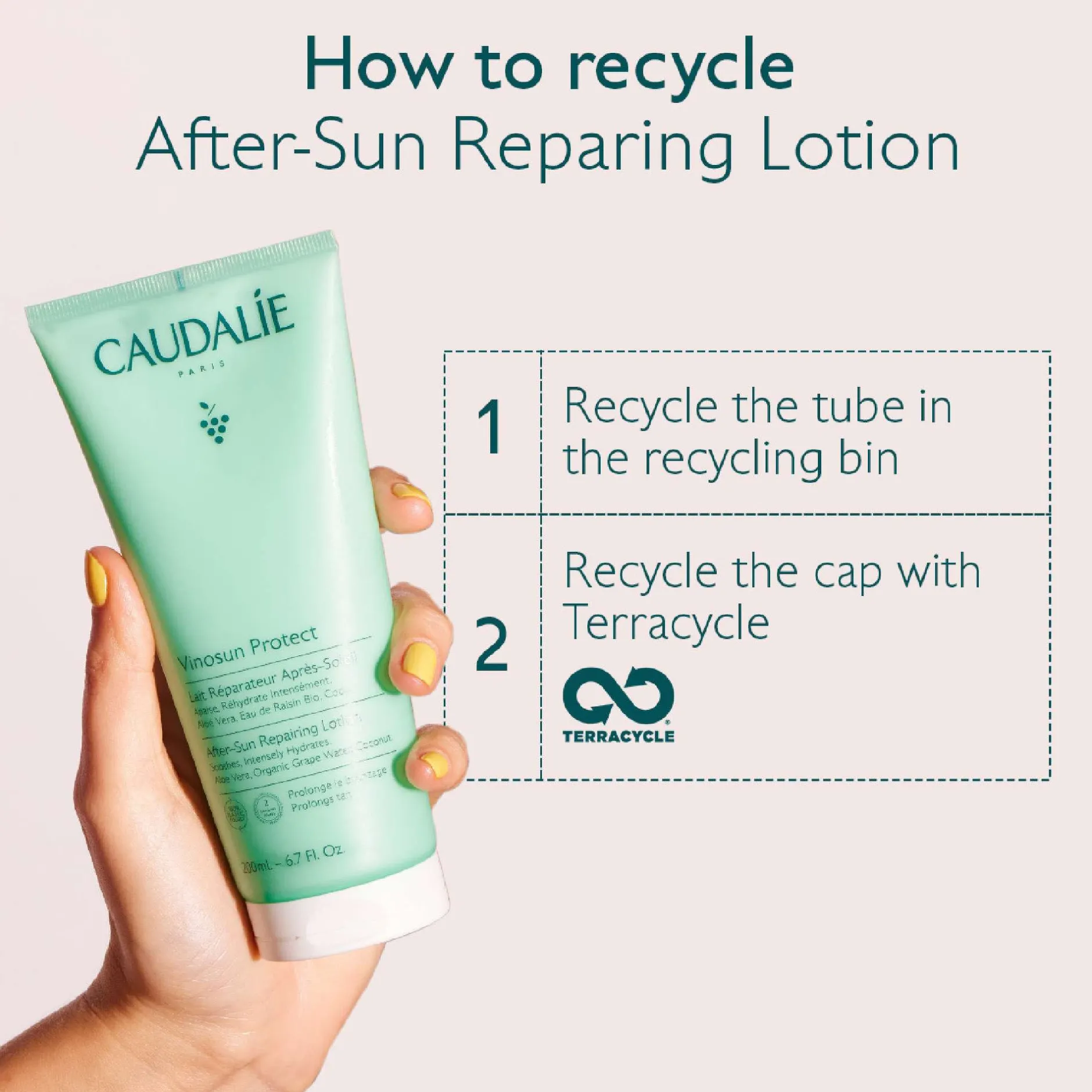 Caudalie Vinosun Protect After-Sun Tan Extending Repairing Lotion 400ml (Worth £40) New