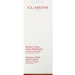 Clarins Body Moisturisers Moisture-Rich Body Lotion with Shea Butter for Dry Skin 200ml / 6.5 oz. Hot