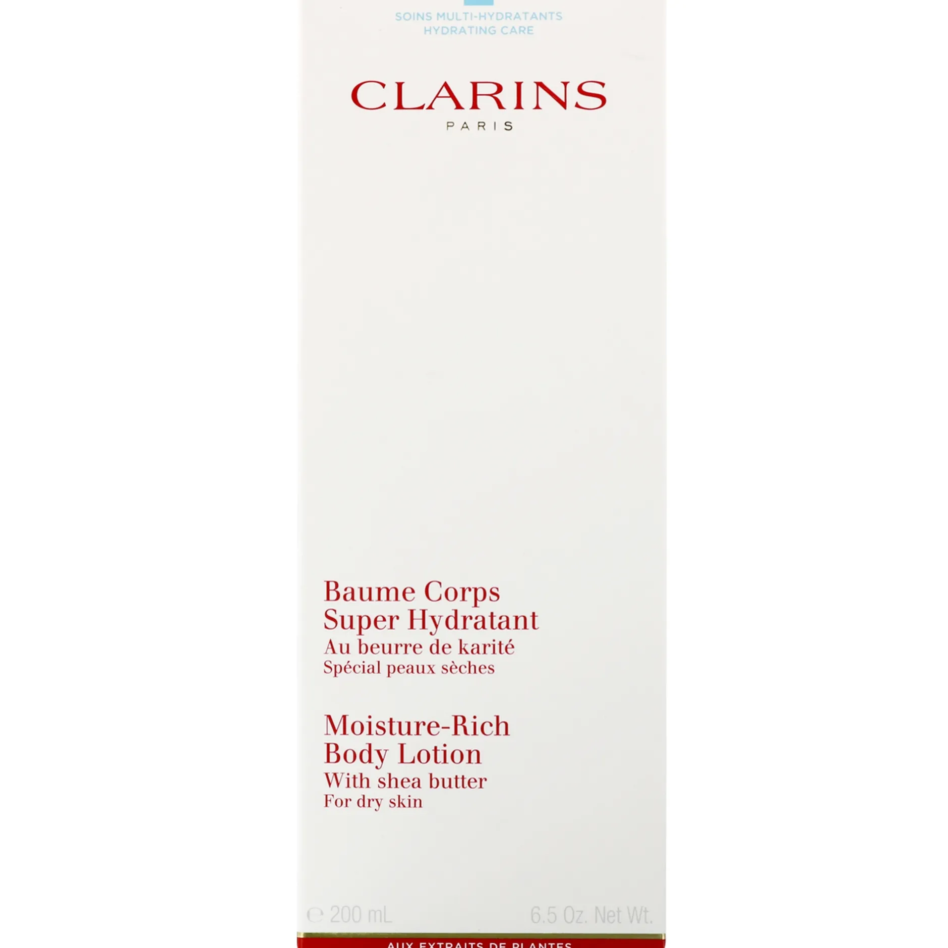 Clarins Body Moisturisers Moisture-Rich Body Lotion with Shea Butter for Dry Skin 200ml / 6.5 oz. Hot