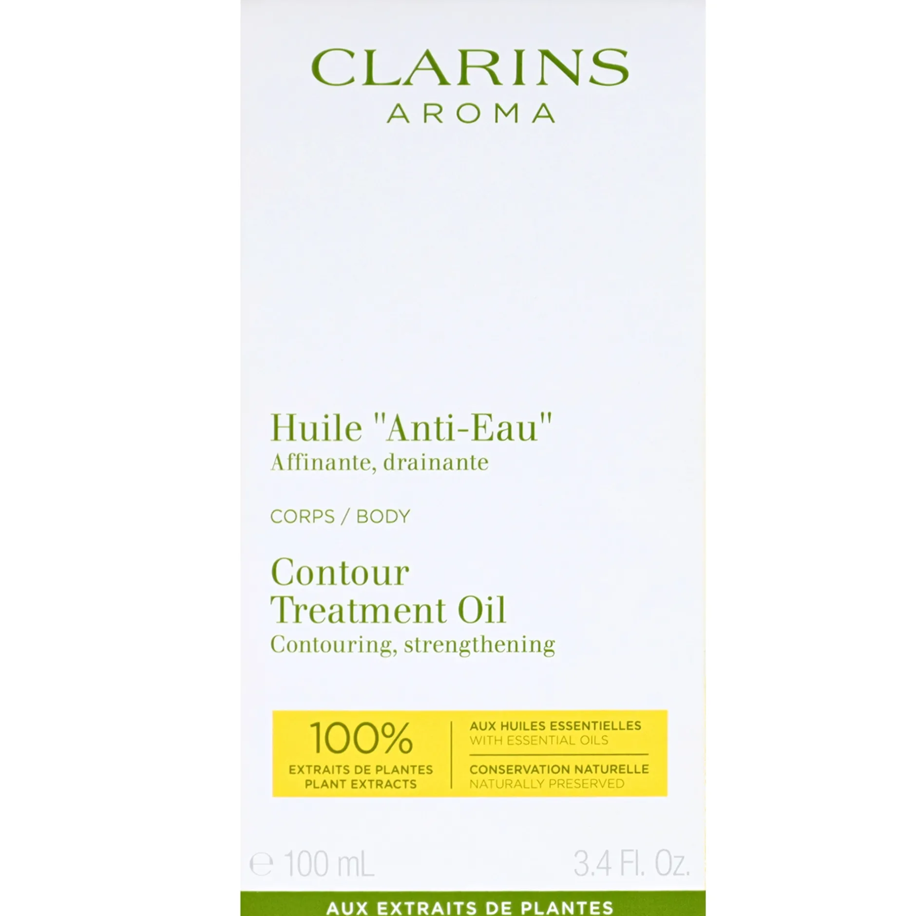 Clarins Body Treatment Oil Contour 100ml / 3.4 fl.oz. Hot