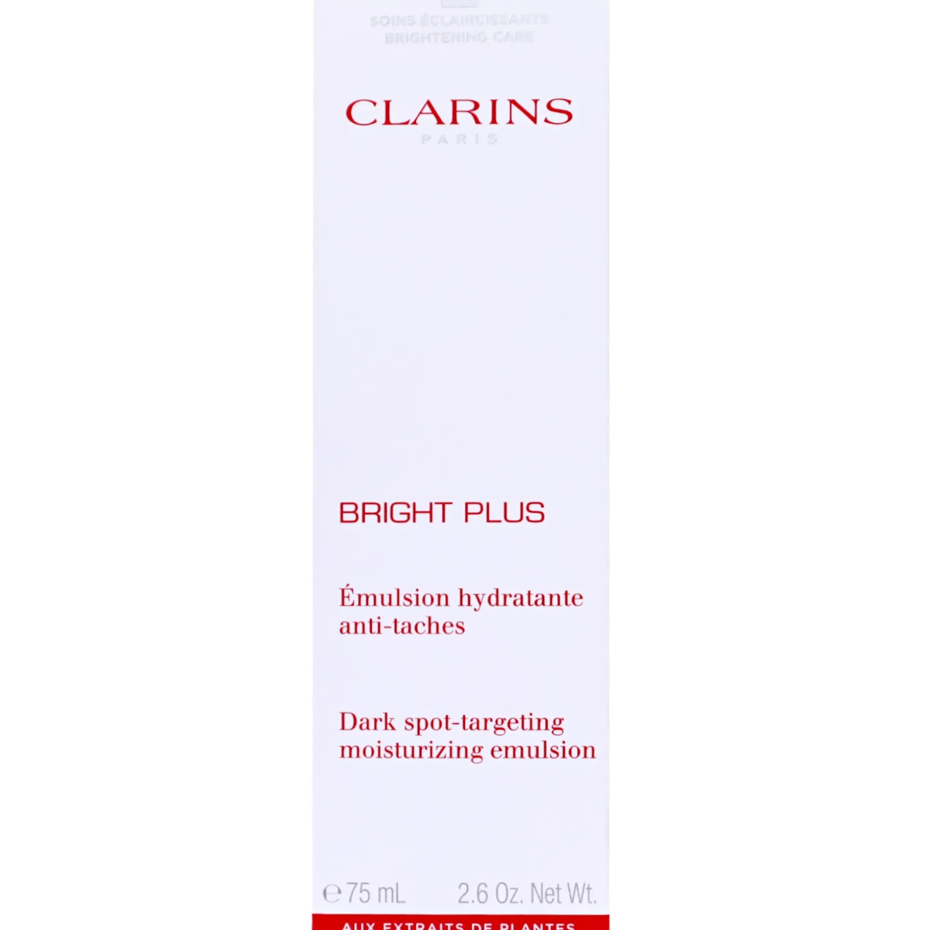 Clarins Bright Plus Dark Spot-Targeting Moisturizing Emulsion 75ml New