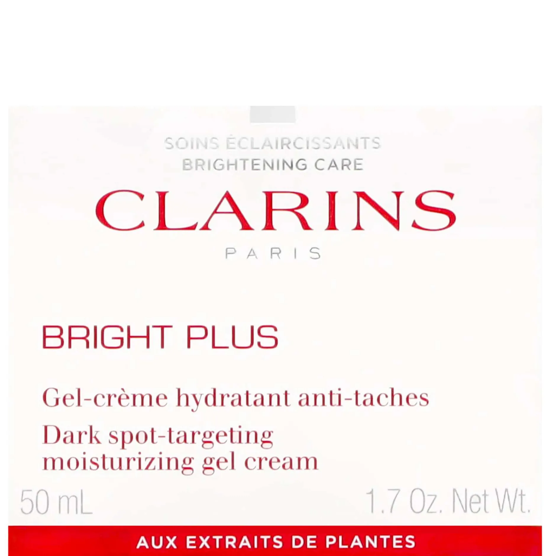Clarins Bright Plus Dark Spot-Targeting Gel Cream 50ml Clearance